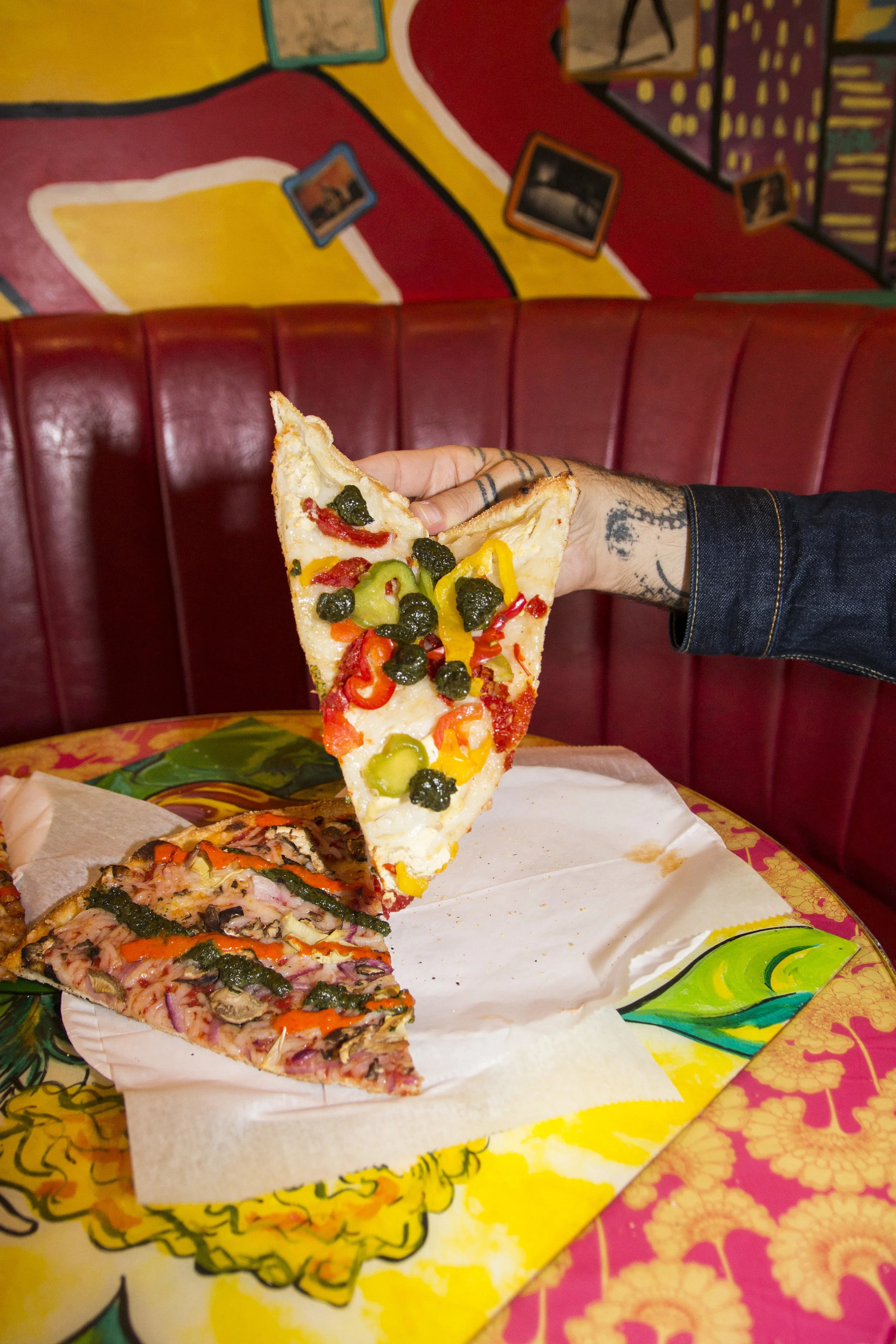 Two Boots’ V for Vegan and Mel Cooley