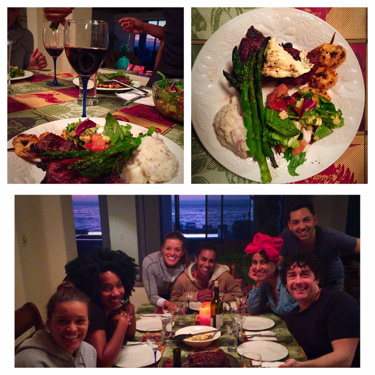 We also had an up-and-coming chef in our group. When I tell you his meals make you want to slap your mama, I mean it. The great thing about renting a villa is that it allows you to have meals in and break bread right at home. It also means someone has to do the dishes, so subtract one point for that.