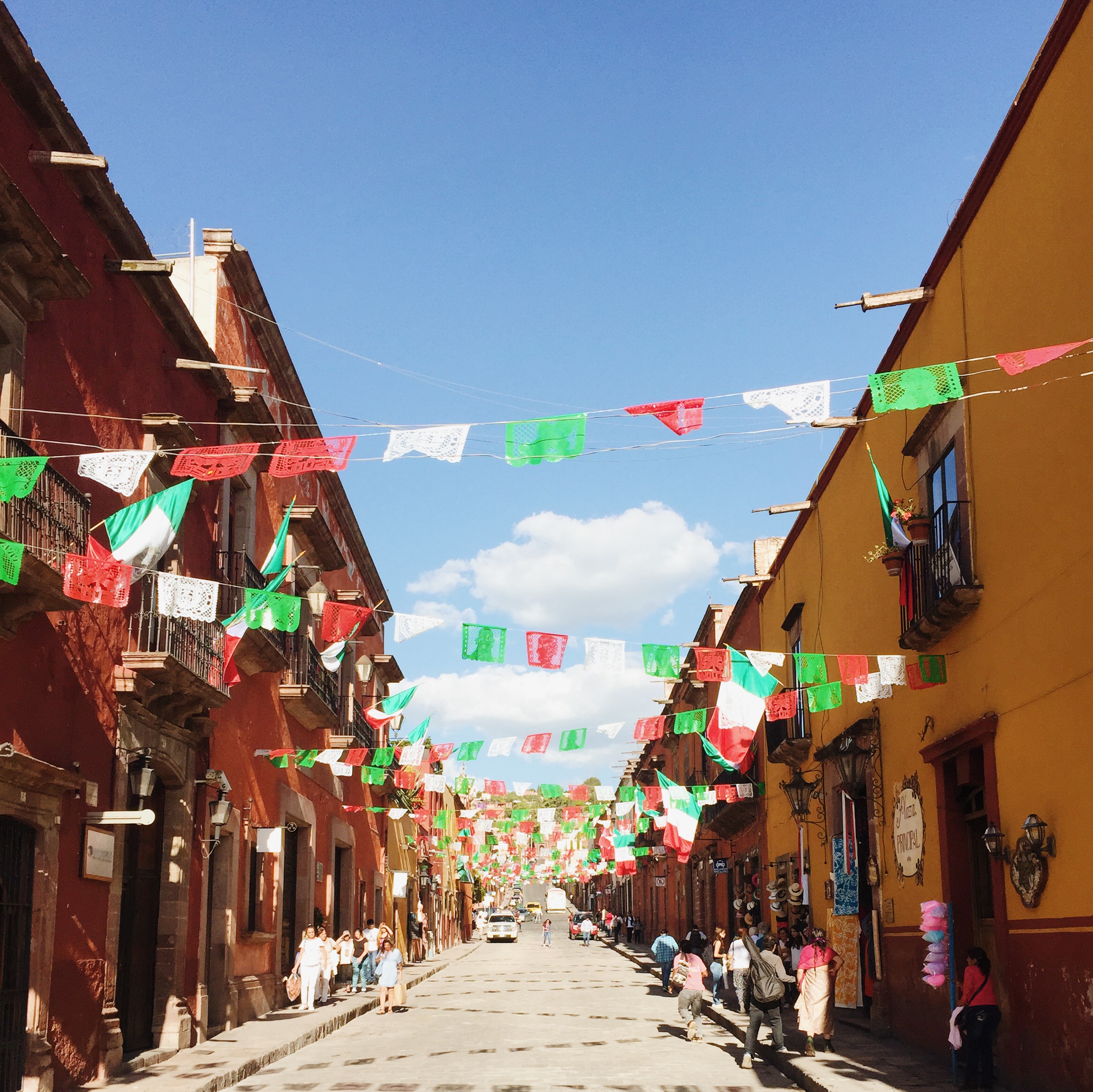 One of my favorite things to do was simply walk the streets. There was so much passion and vibrancy, and I would spend hours simply going up and down streets. It didn't hurt that they were gearing up for Independence Day, so everything was extra colorful and exciting.