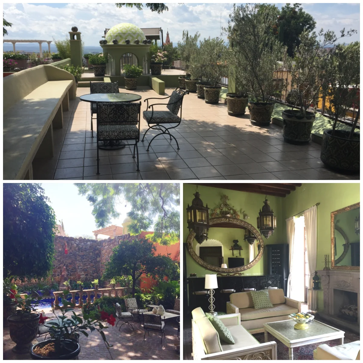 The common areas here give you a sense of peace and calming. 