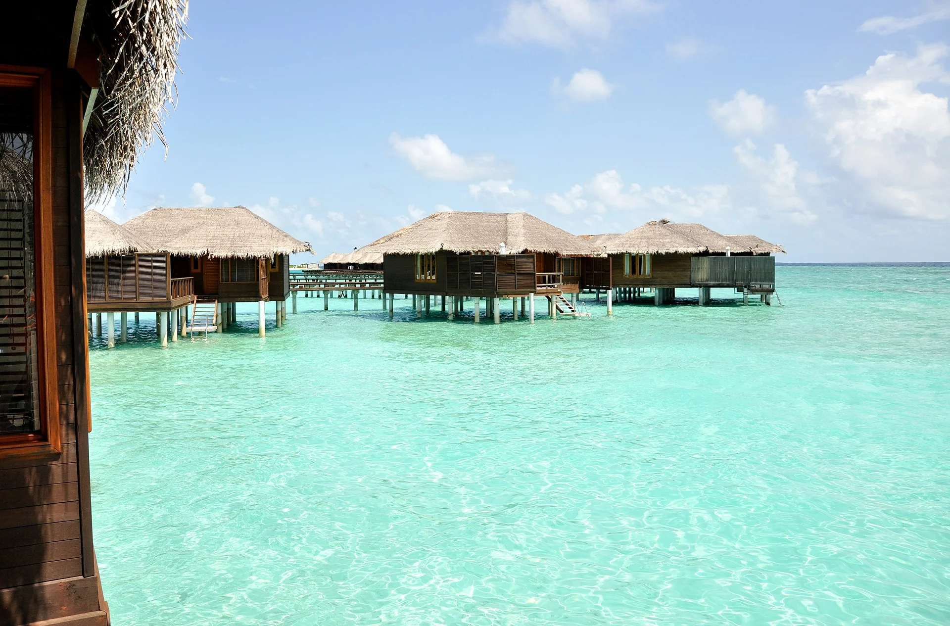 Romantic vacation in the Maldives