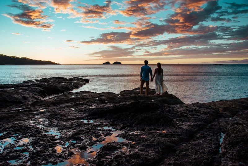 Most romantic place to watch the sunset in costa rica