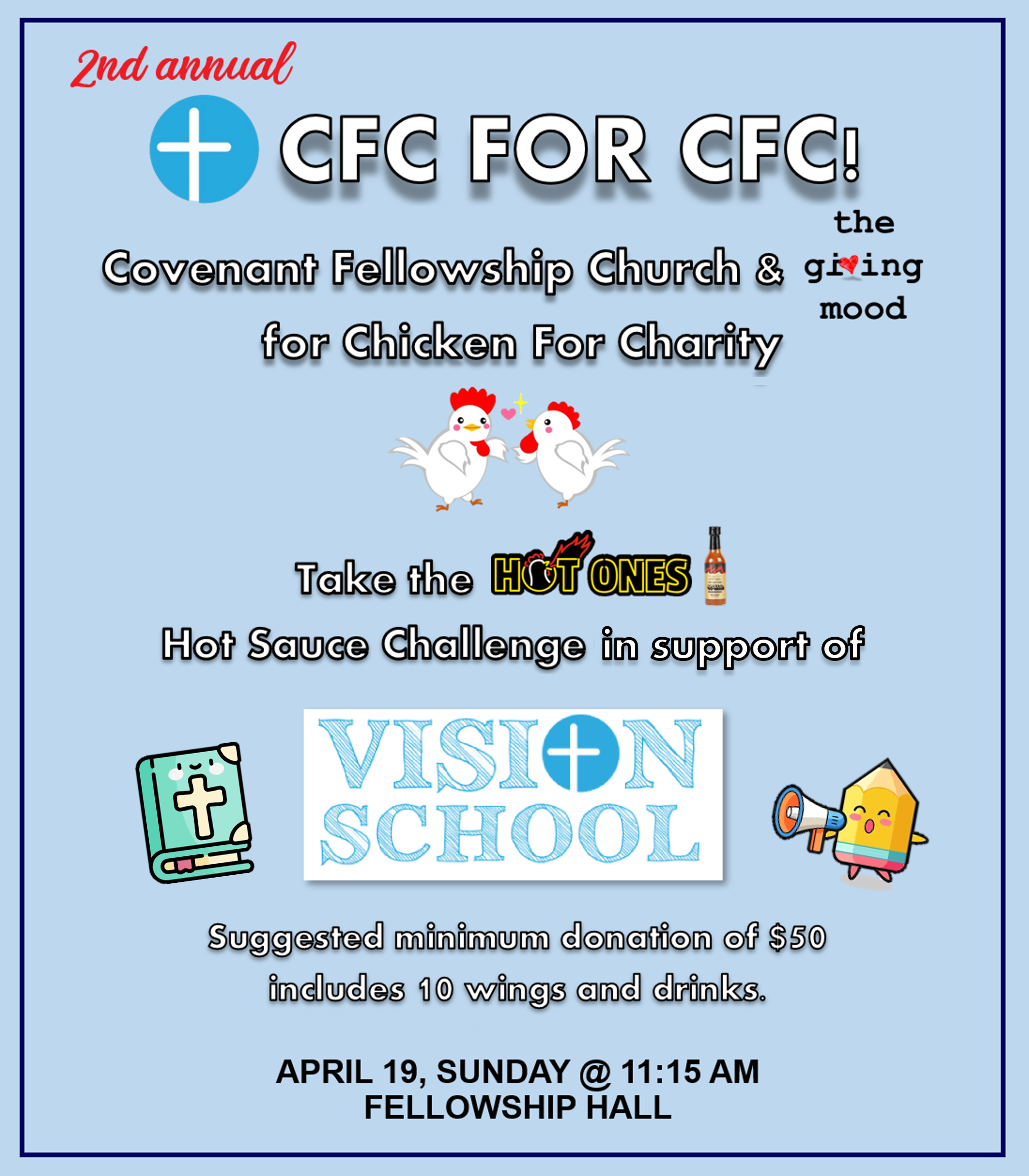 Hot Ones Challenge Fundraiser