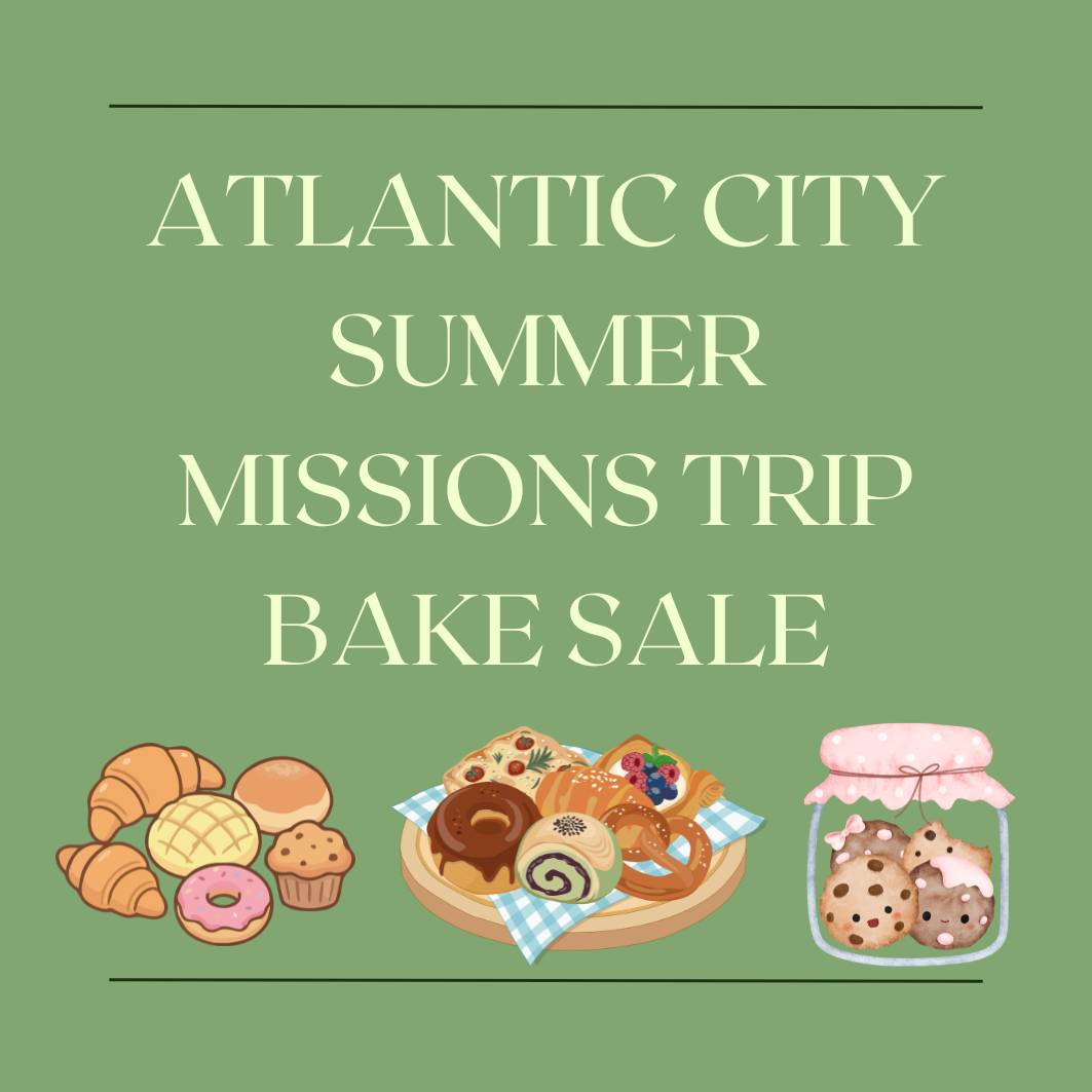 Atlantic City SMT Bake Sale Fundraiser