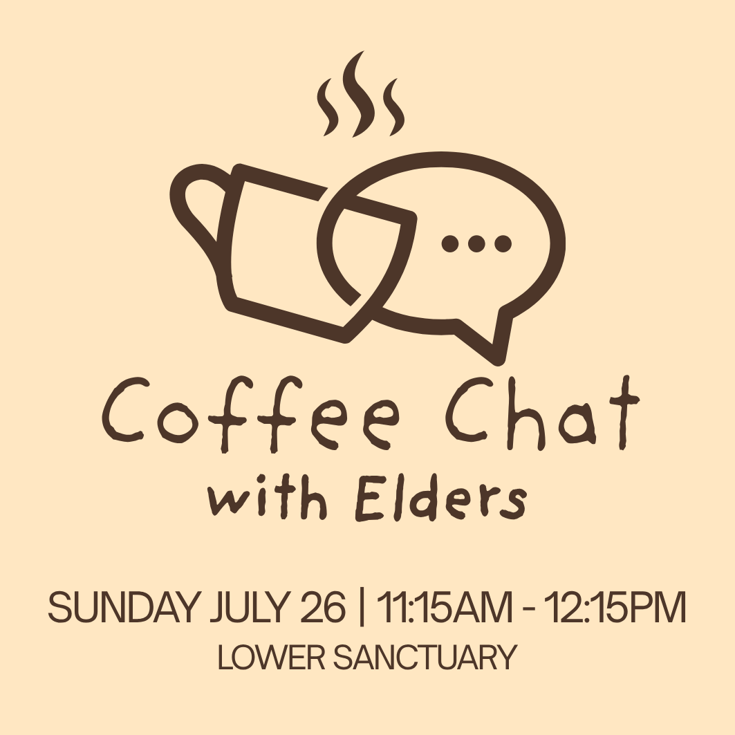 Coffee Chat with Elders