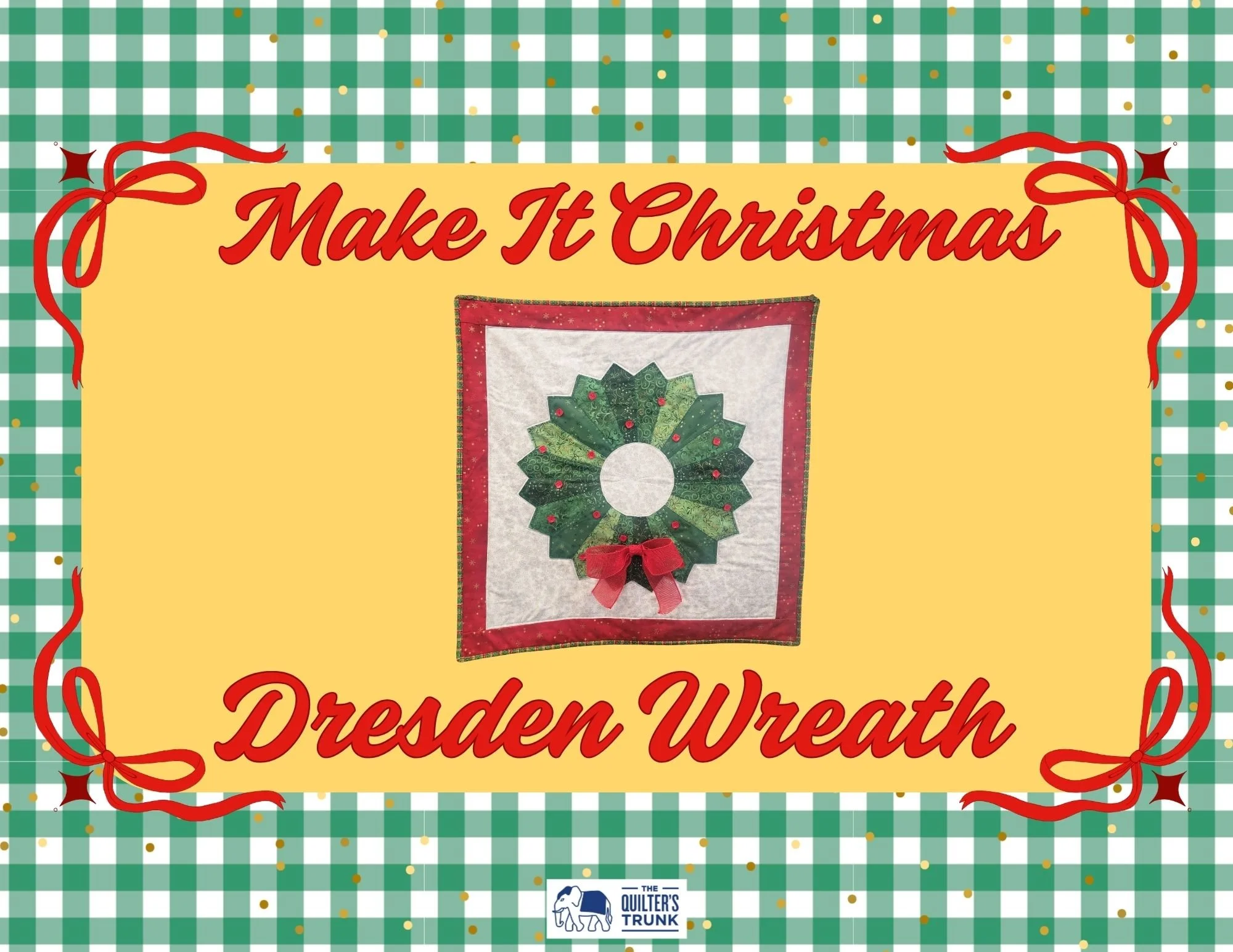 Make It Christmas: Dresden Wreath