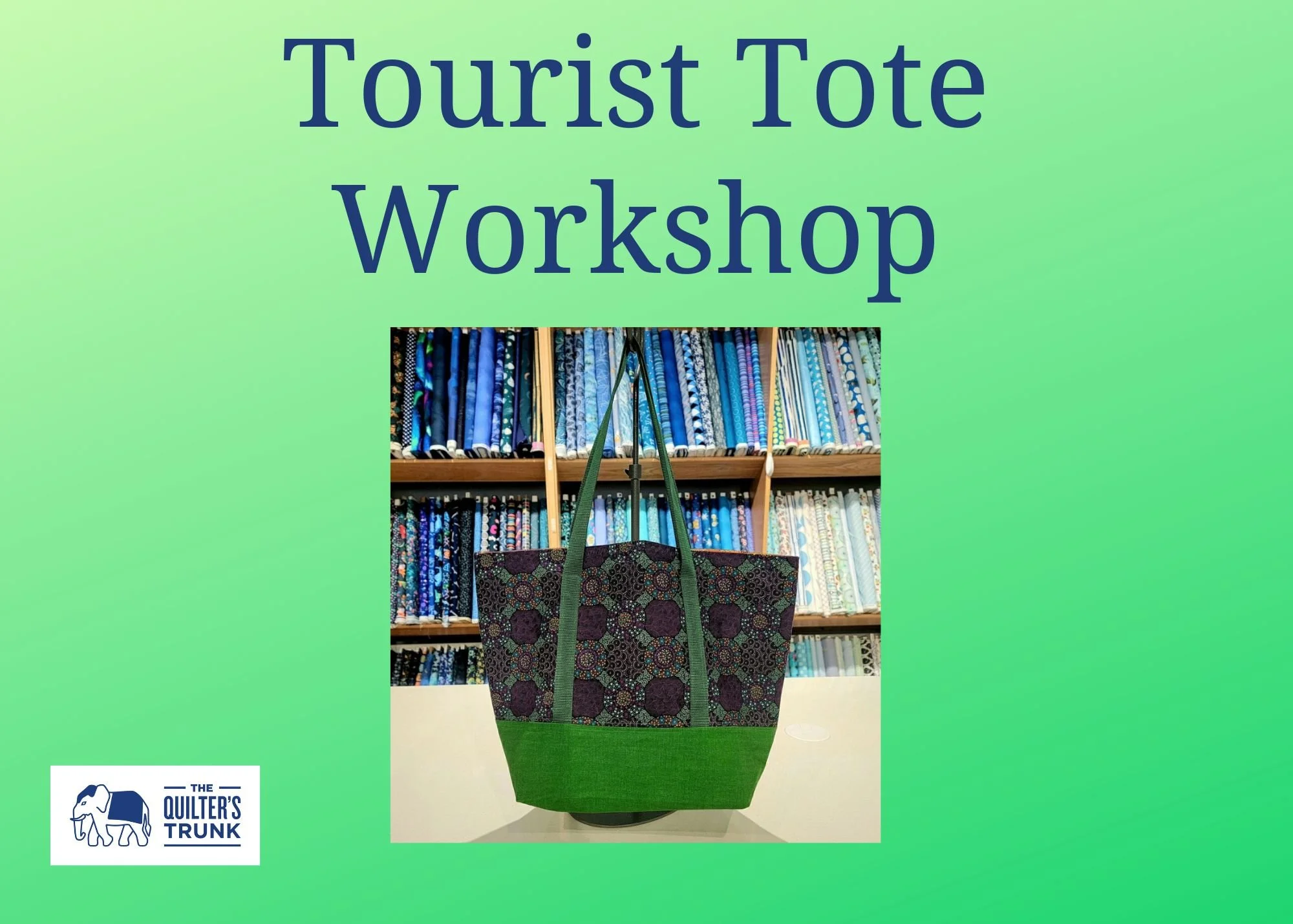 Workshop: Tourist Tote - January 28