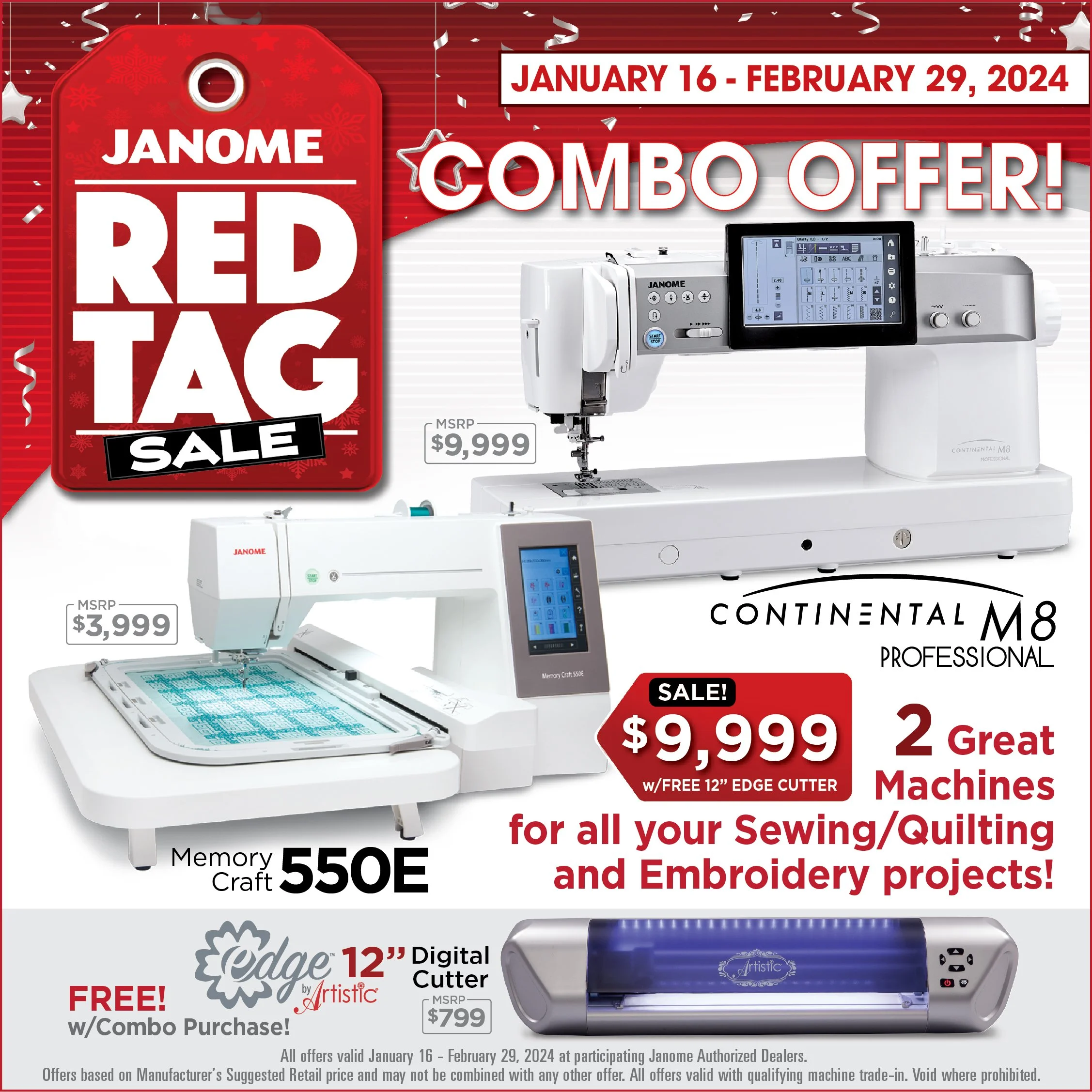 JANOME — The Quilter's Trunk Baby Lock, BERNINA, Brother & Janome dealer Chicago