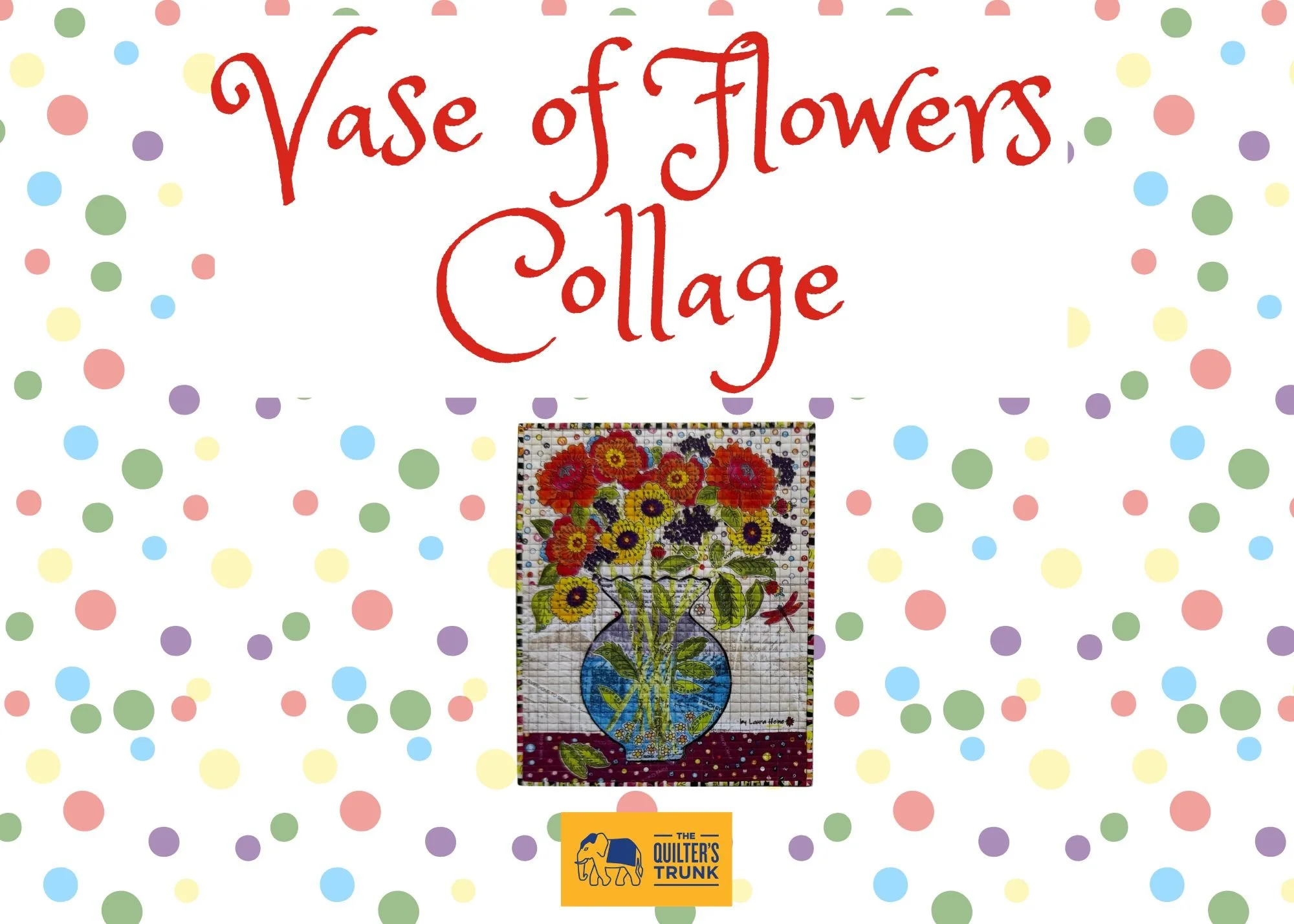 Vase of Flowers Collage Workshop