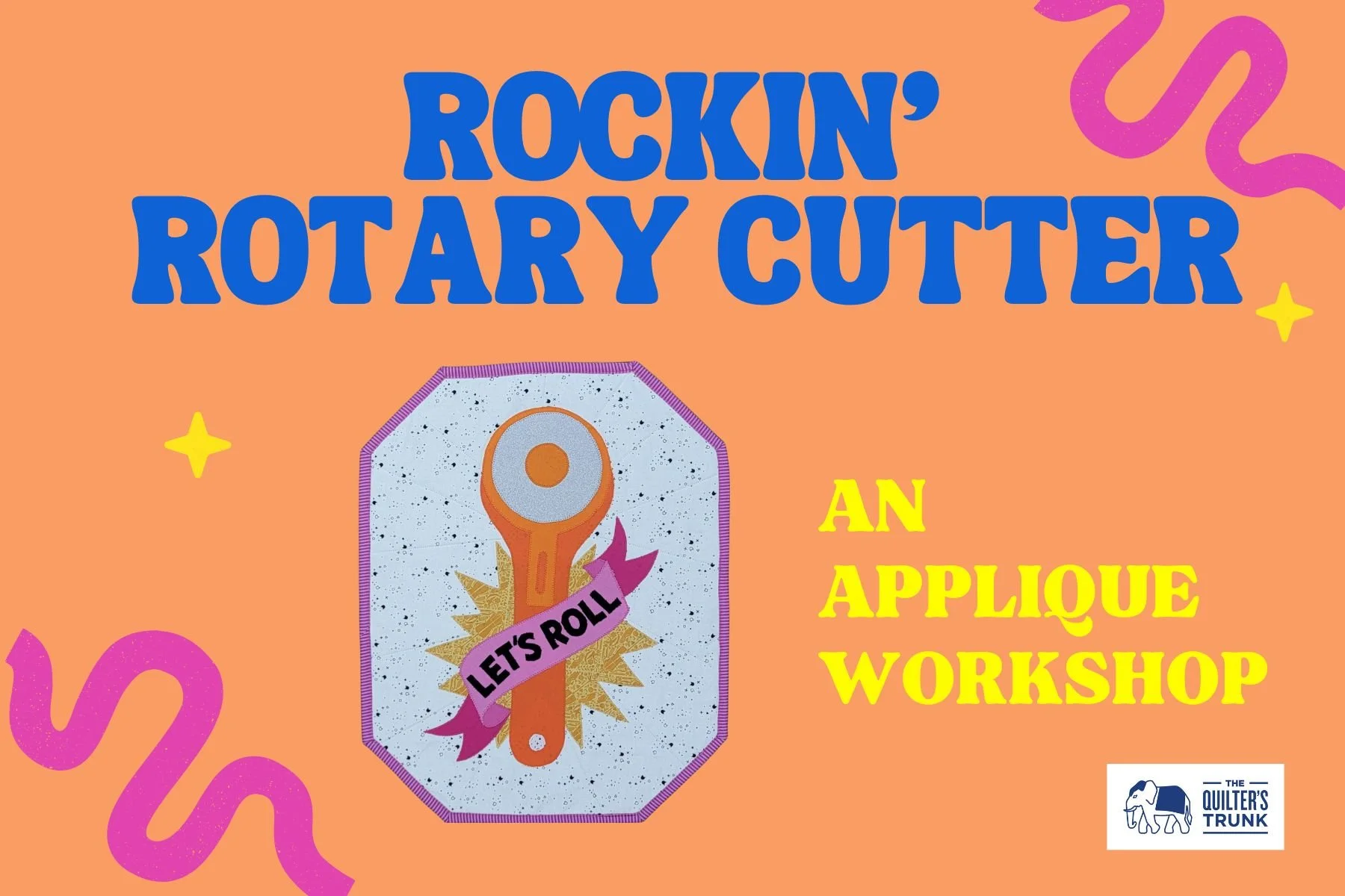 Workshop: Rockin Rotary Cutter - Aug 28