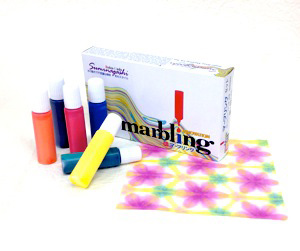 Marbling Japan Suminagashi Dye Washi Paper Boku-undo B4 size 100pieces 24649 