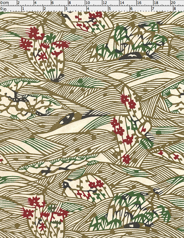 83 Katazome-shi · Hand stenciled Japanese Paper — Washi Arts