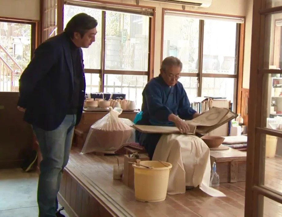 From NHK World TV / Design Talks · Hiroyuki Agani, a twelfth generation pottery artist