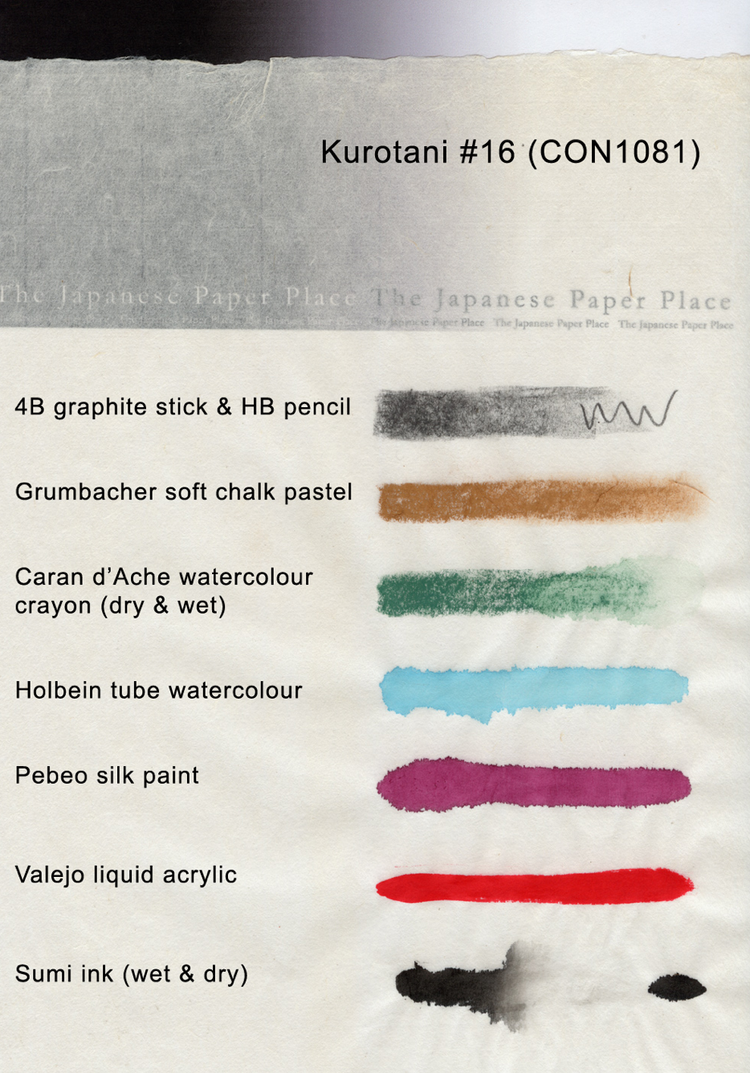 Kurotani No. 16 Heritage Washi 25g Handmade Paper — Washi Arts