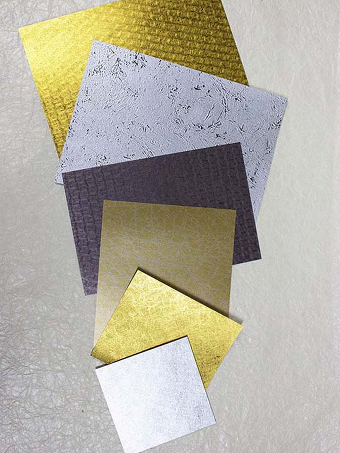 Warm Gold Matte Japanese Cardstock — Washi Arts