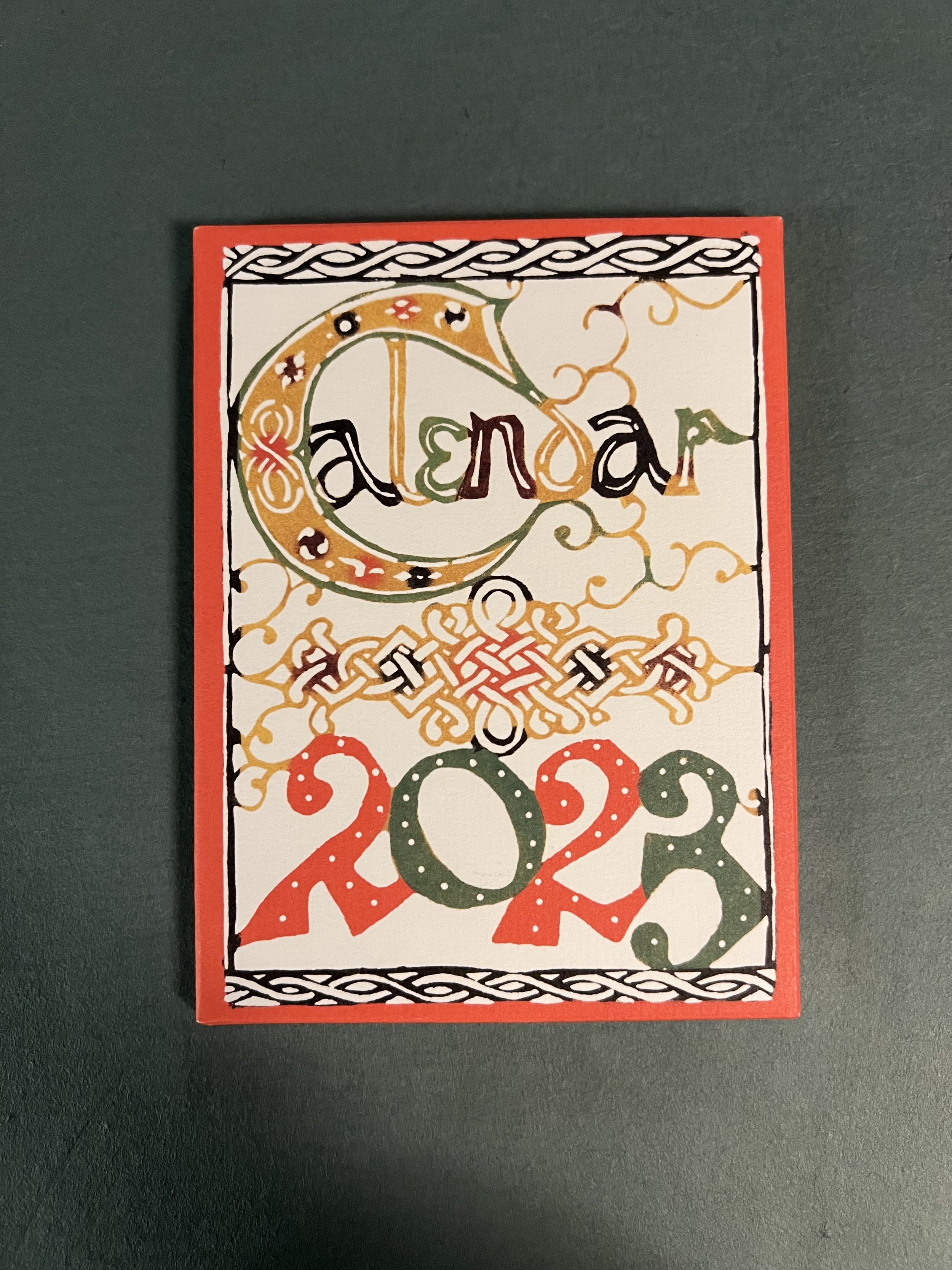 Serizawa Stencil Print Reproduction Calendar 2023 — Washi Arts