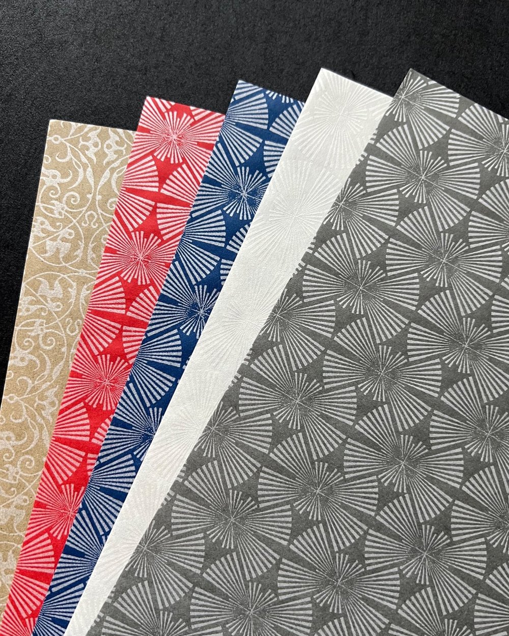 Light Blue Kyoseishi Crinkled Japanese Momigami Paper — Washi Arts