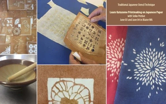 Workshop | Katazome Techniques on Japanese Paper with Seiko Perdue