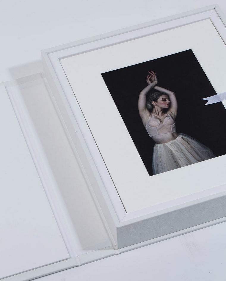 All of our Folio Boxes come with images that have been matted with 100% cotton, archival quality mats.
