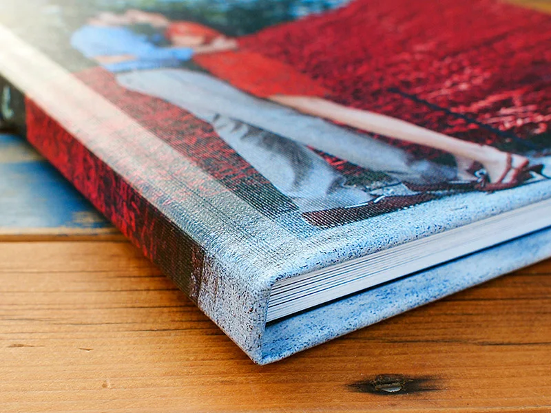 Engagement/Guest Book/Parent Book Option (Canvas Photo Cover Option)