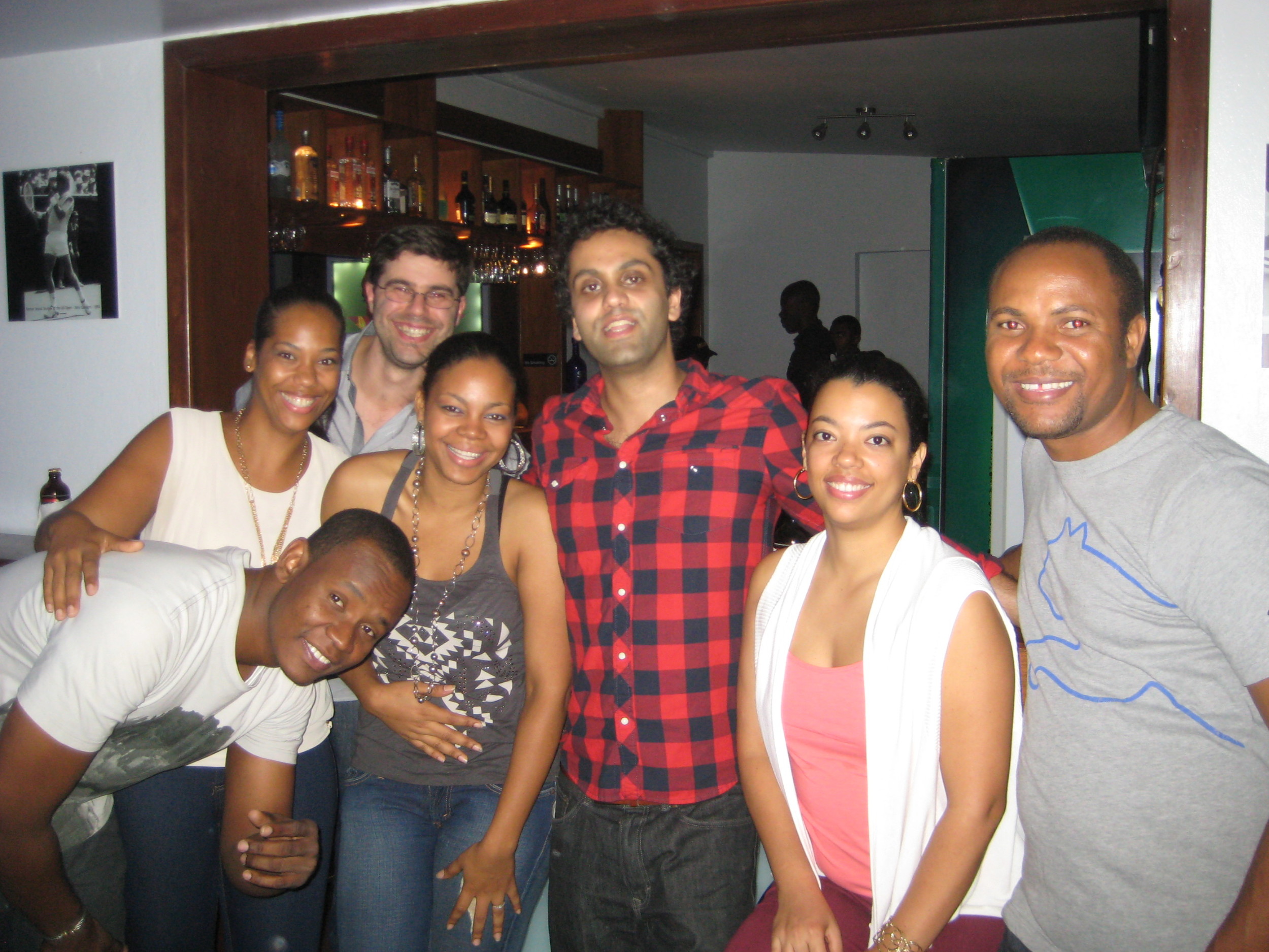 Co-founders Steve Zivin, MD and Ankur Parikh, MD relaxing with the radiology residents after a long days work!