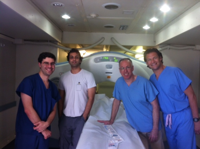  Co-founders Steve Zivin, MD and Ankur Parikh, MD along with Dedicated volunteers Allan Malmed, MD and Evan Oblonsky, MD 