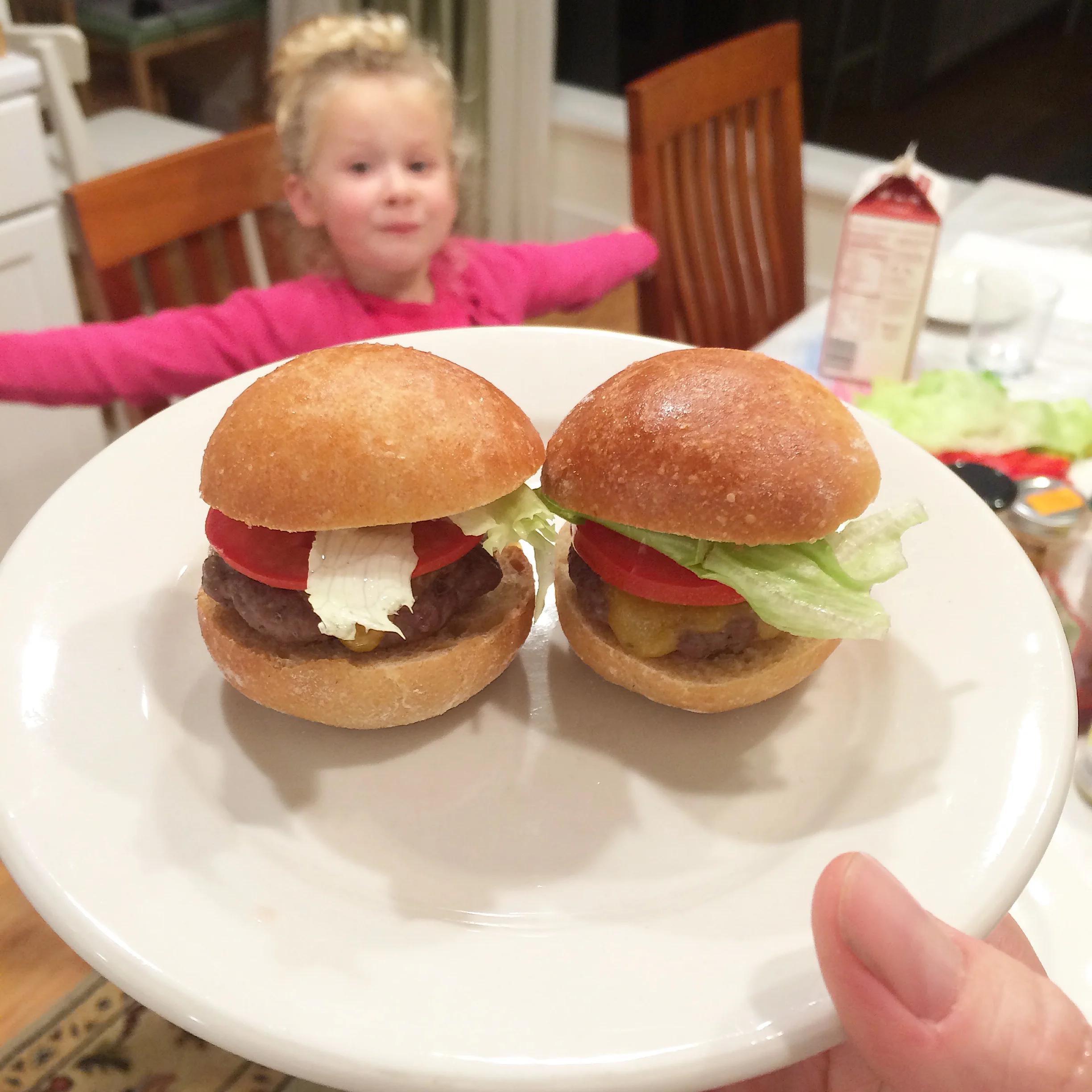 Oven Roasted Hamburgers — What Lisa Cooks
