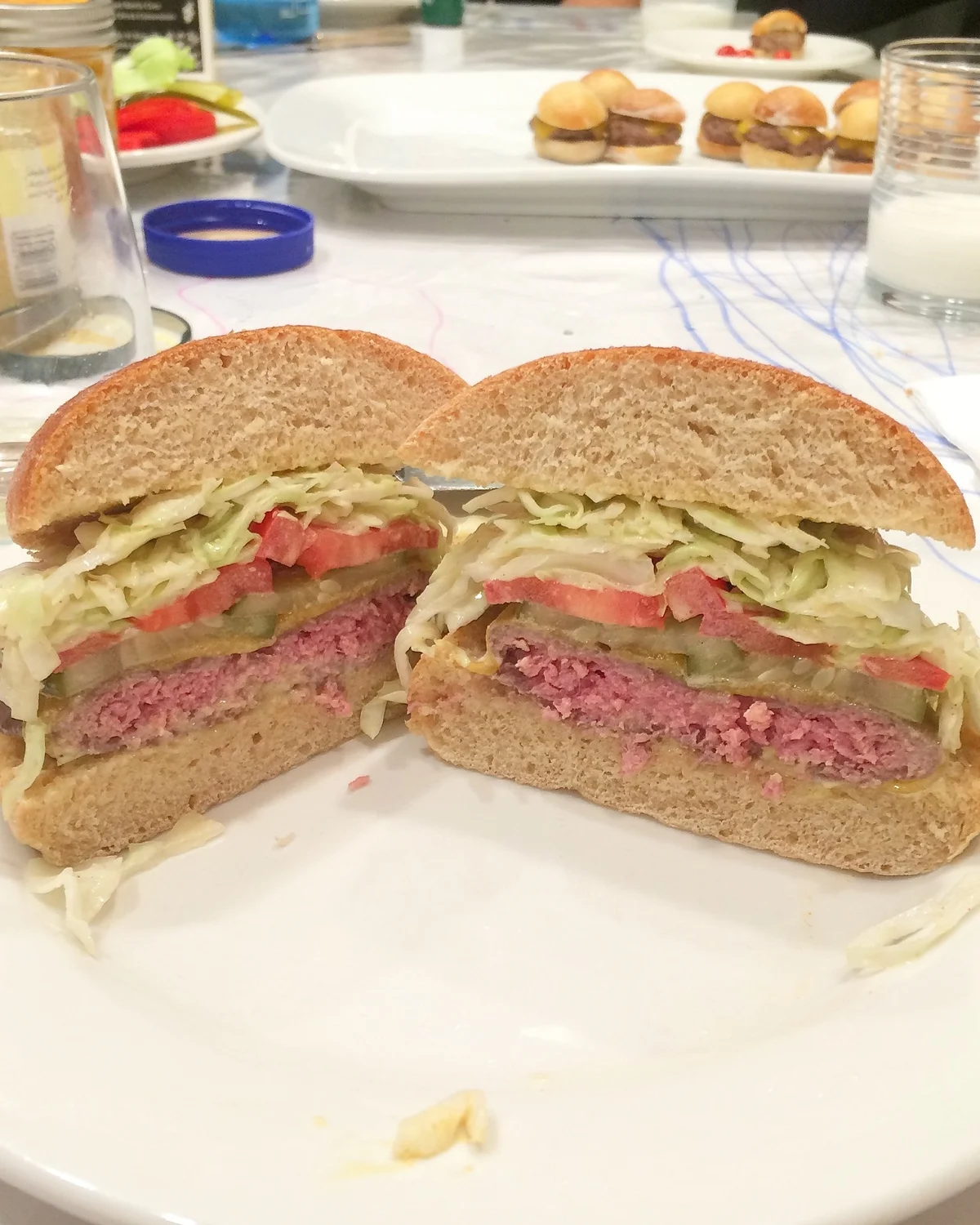Oven Roasted Hamburgers — What Lisa Cooks