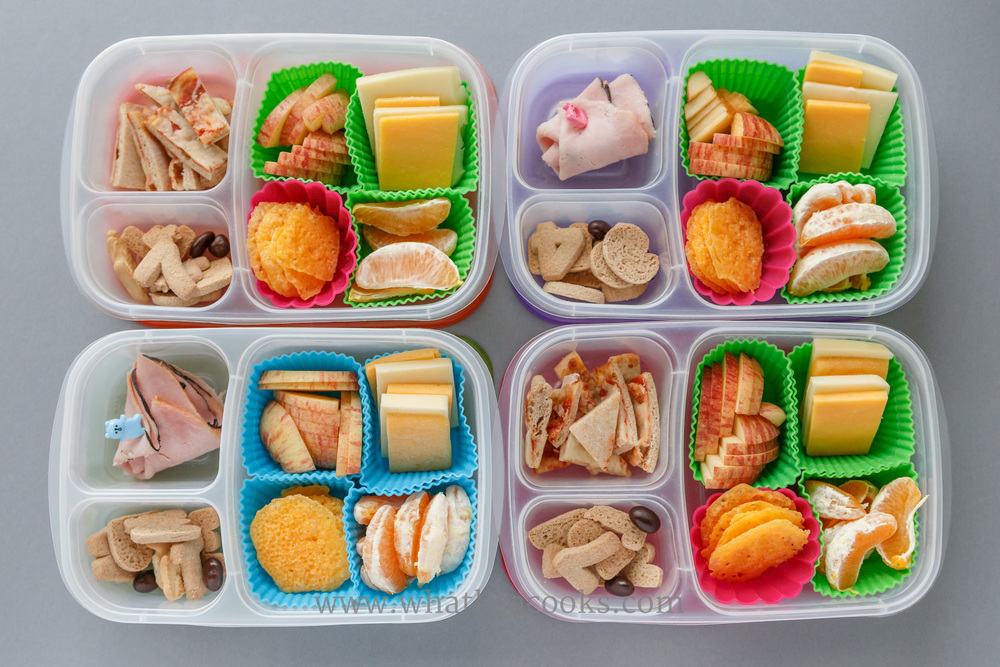 Silicone baking cups & salmon box lunches