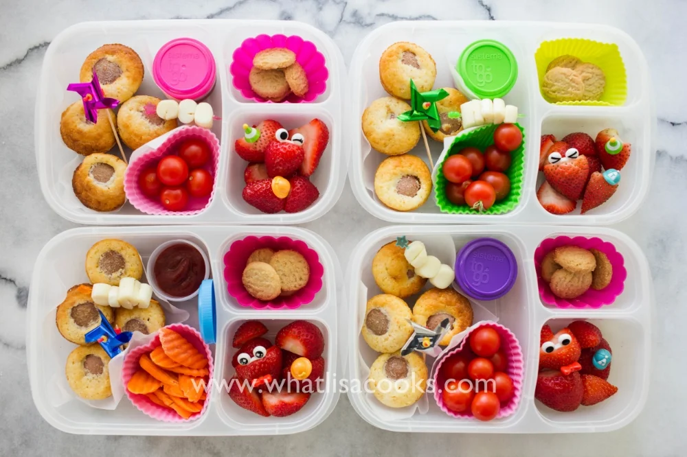 Kid favorite: corndog muffins for lunch!
