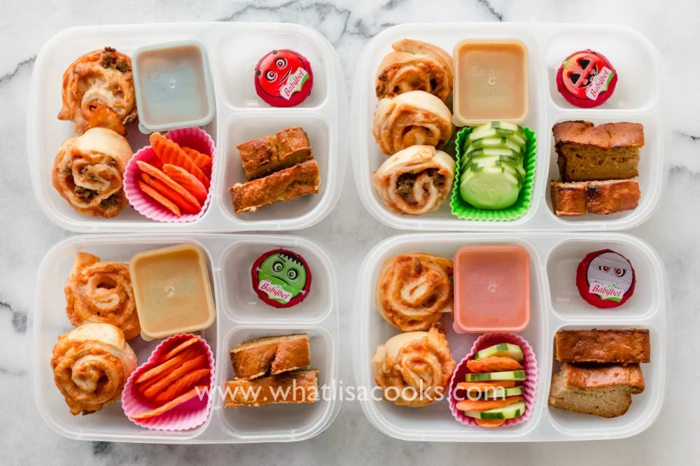 Pizza rolls for lunch - easy, and popular!