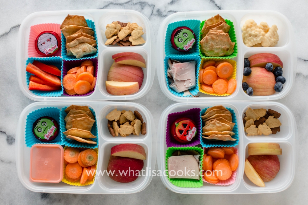 Snack box with gluten free crackers