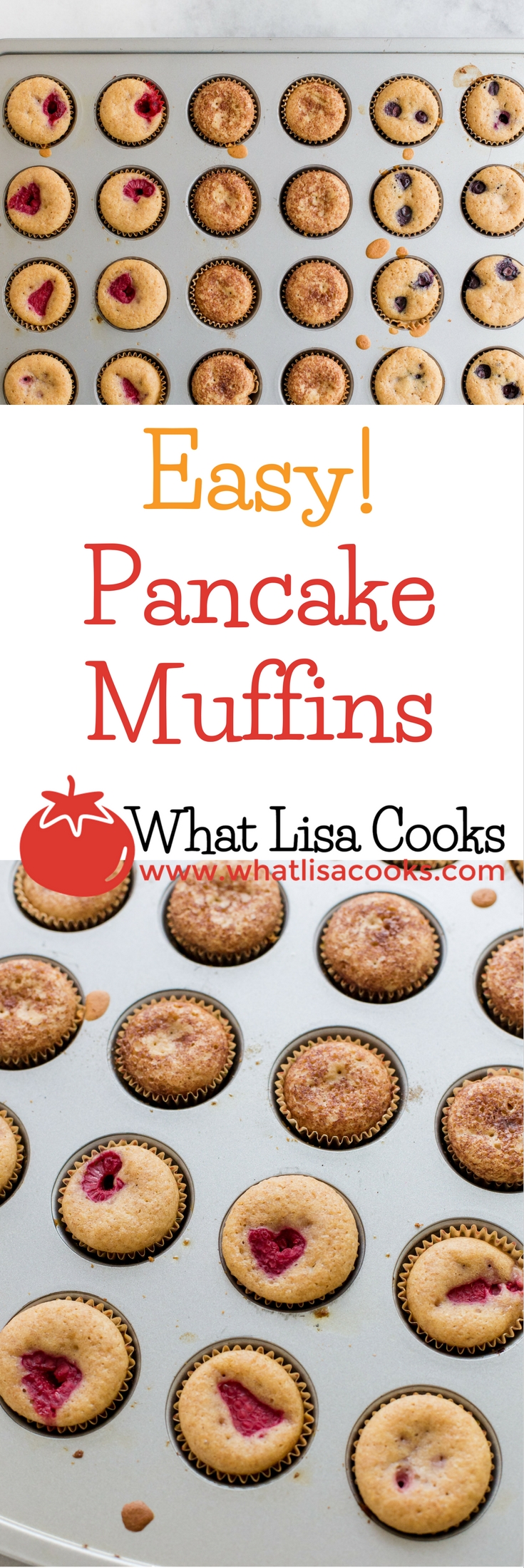 Pancake muffins — What Lisa Cooks