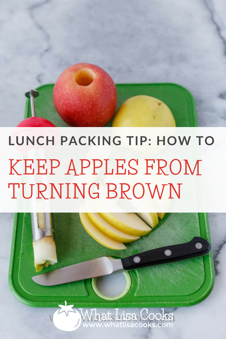 How to Keep Apples from Browning