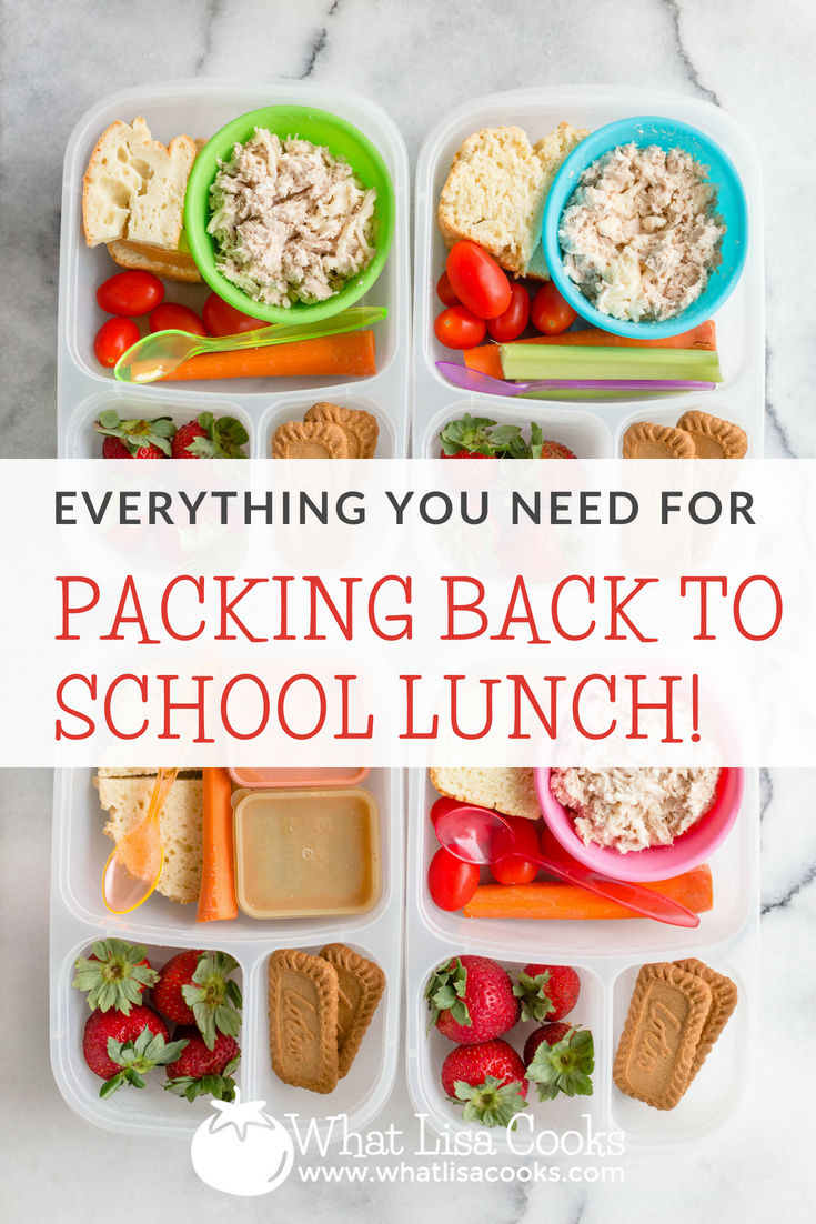 School Lunch Grocery List — What Lisa Cooks