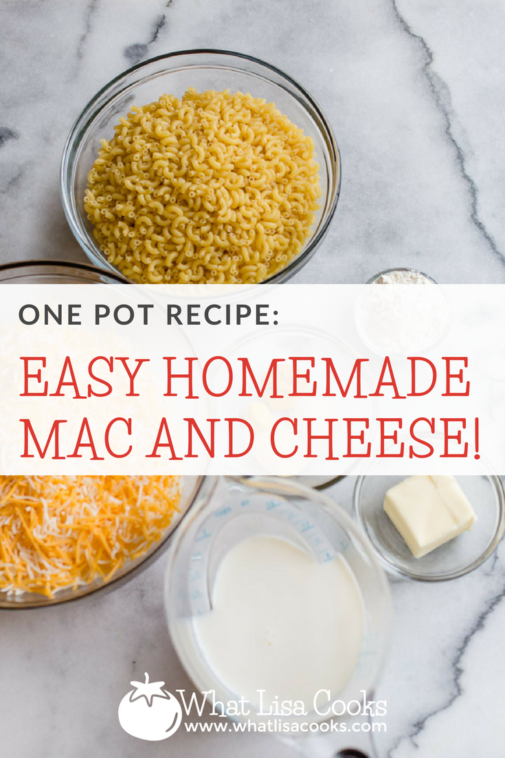 One-Pot Macaroni and Cheese