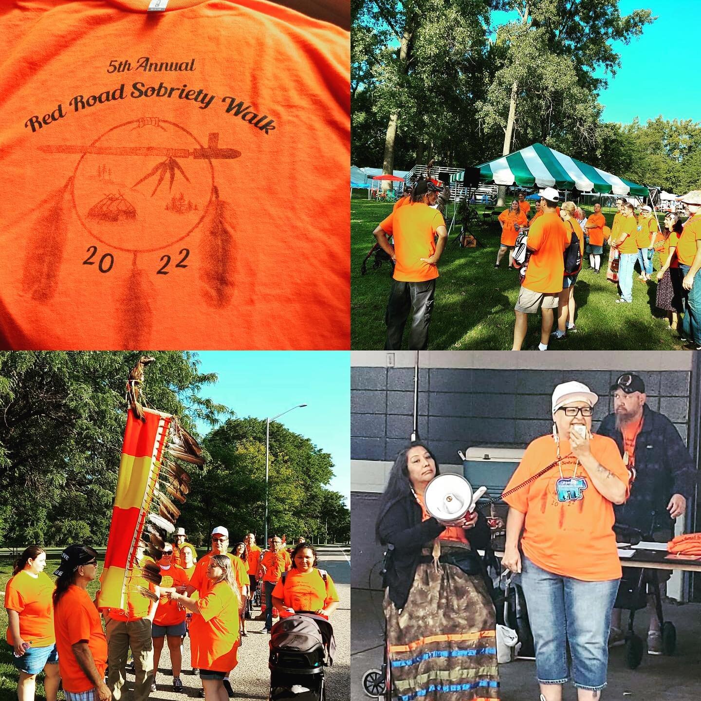 Gathering Thunder Foundation is honored to have been an official sponsor of The Red Road Sobriety Walk 2022 in Grand Rapids, MI.  Miigwetch to the dedicated walkers who continue to bring sobriety awareness and assistance to the community!  #gathering