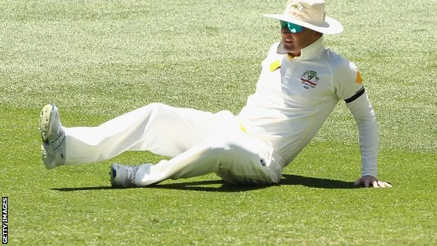 Michael Clarke's hamstring injury