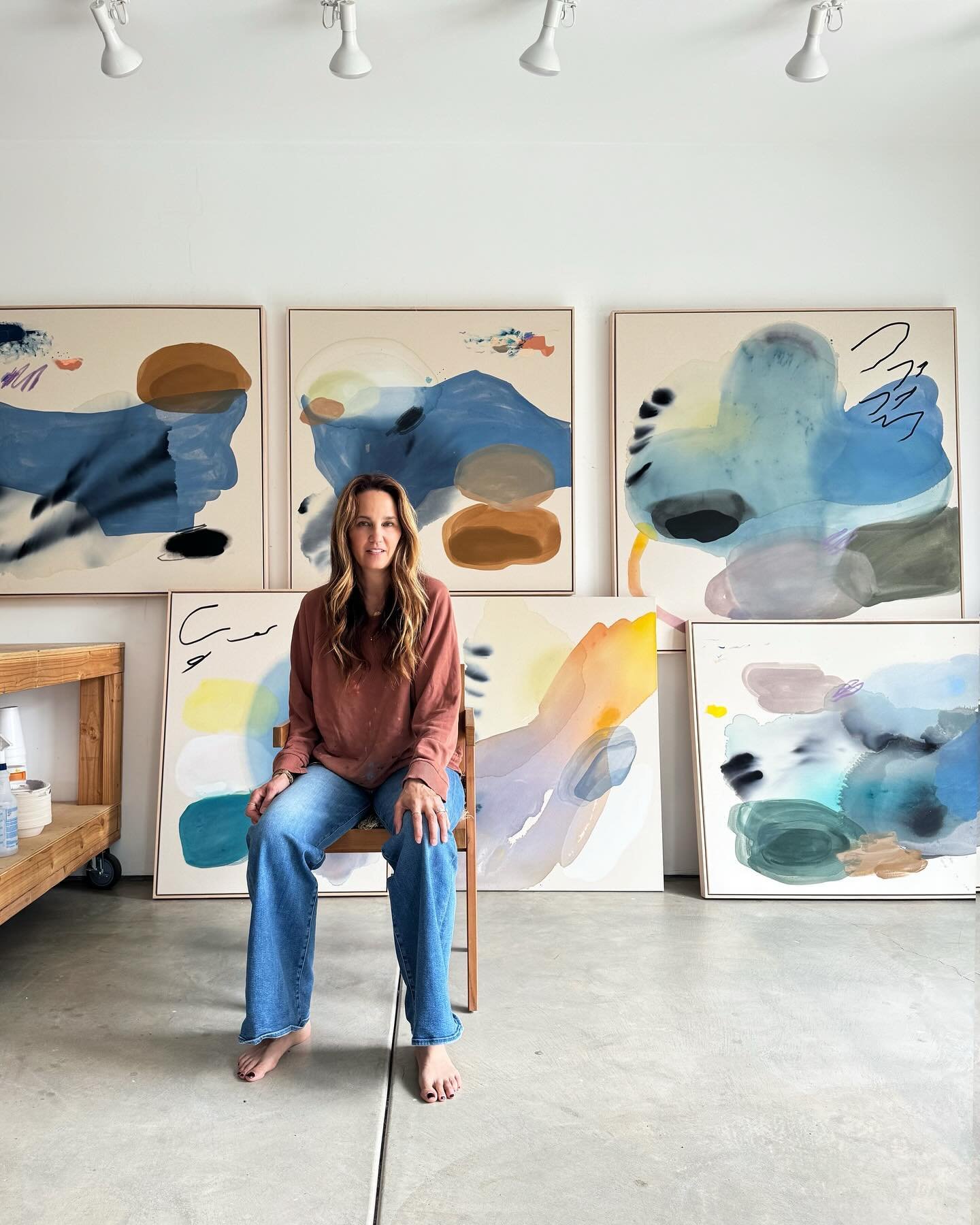 I am pleased to announce my latest body of work, &lsquo;Homage&rsquo;, is available at @uprisenyc.

This series explores the interplay of color, light, and organic forms, as they echo the movement and flow of nature.