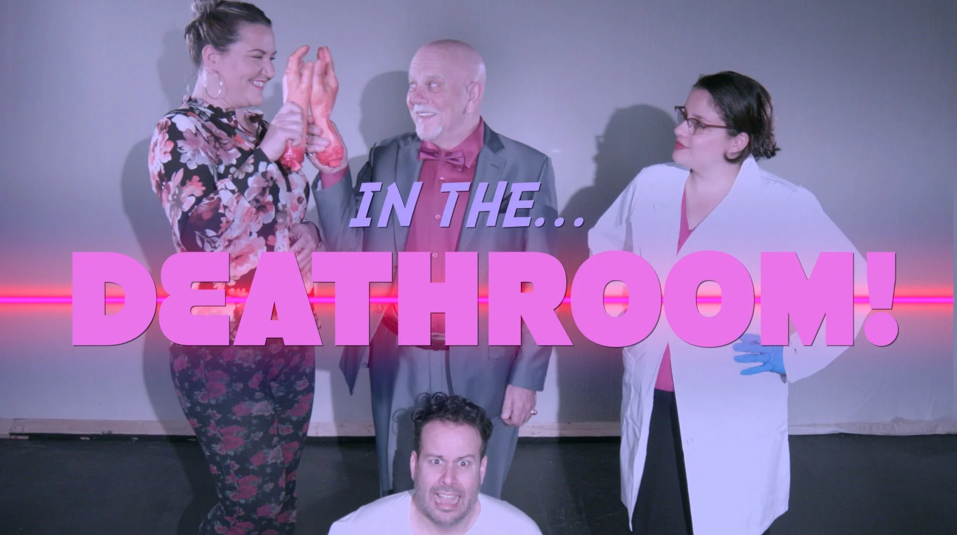 Screenshot from the opening sequence of In the Deathroom.