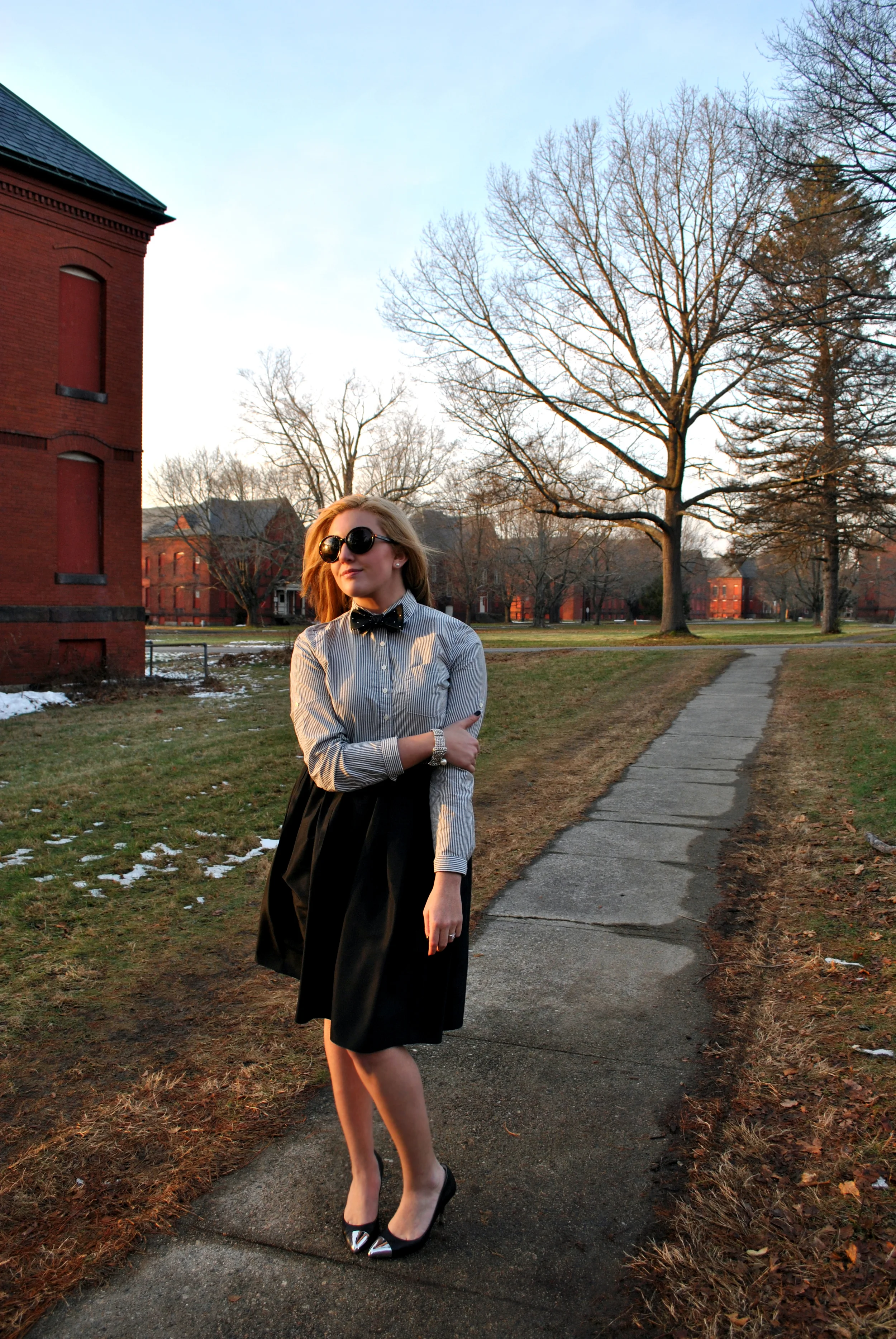 Polka-Dot Bow Ties & Stripes