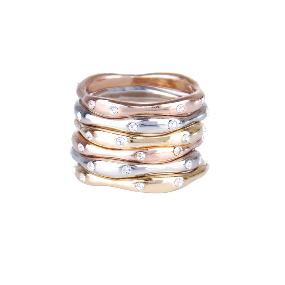  Set of Six Stackable Rings    $48   