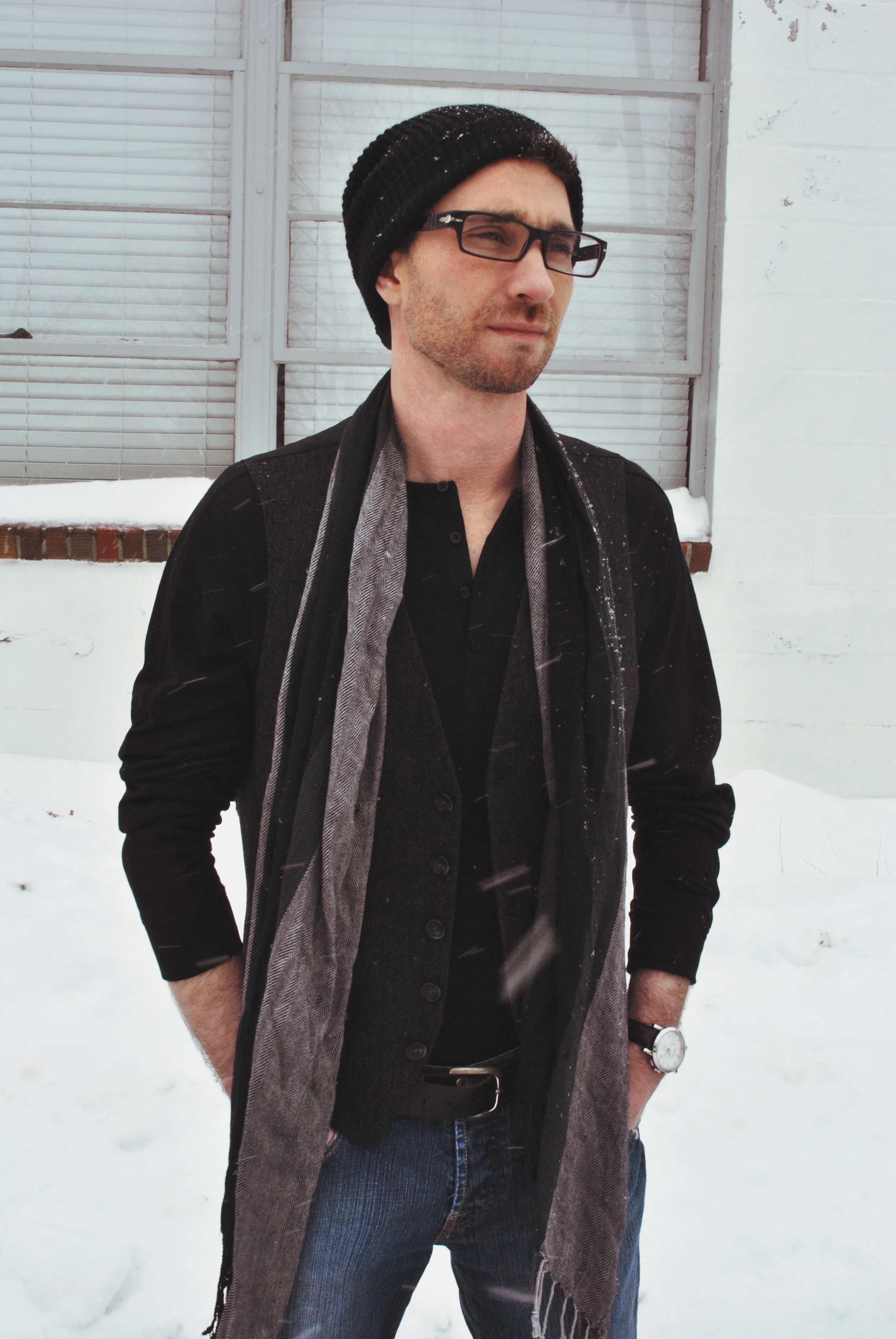 Winter Layering - He wears