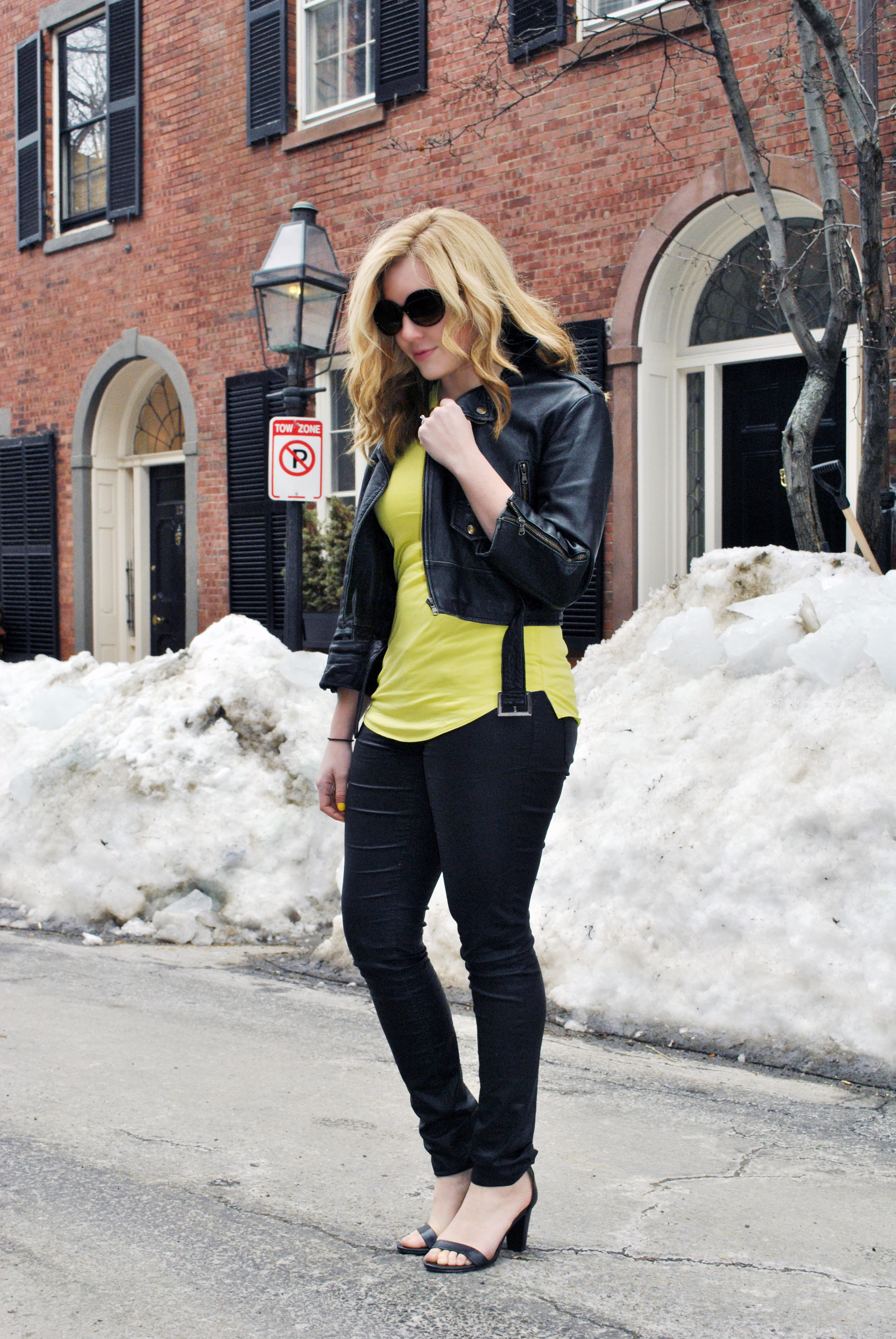 Yellow and leather | thoughtfulwish