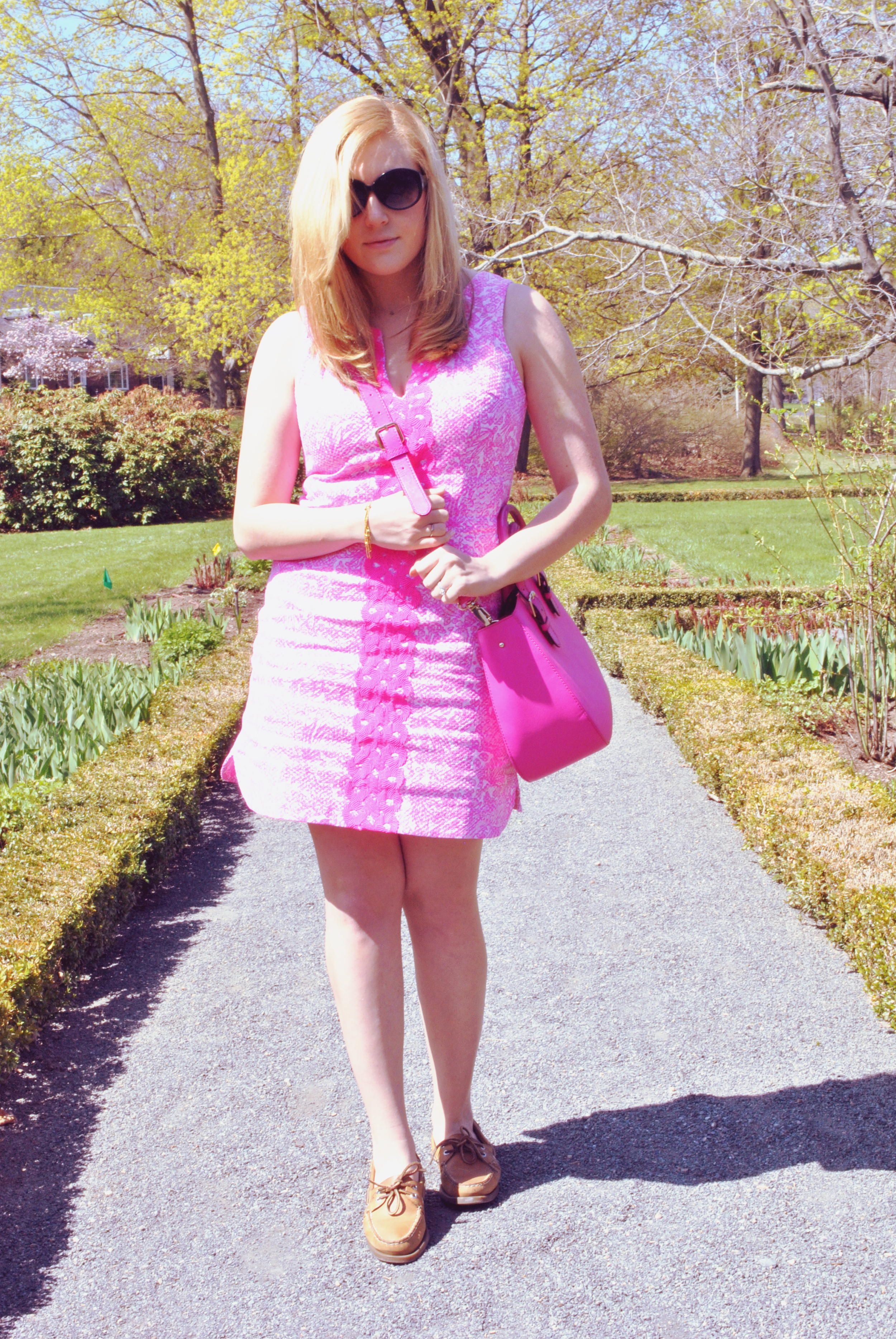 Pink dress // lilly pulitzer // summer // fashion photography | thoughtfulwish