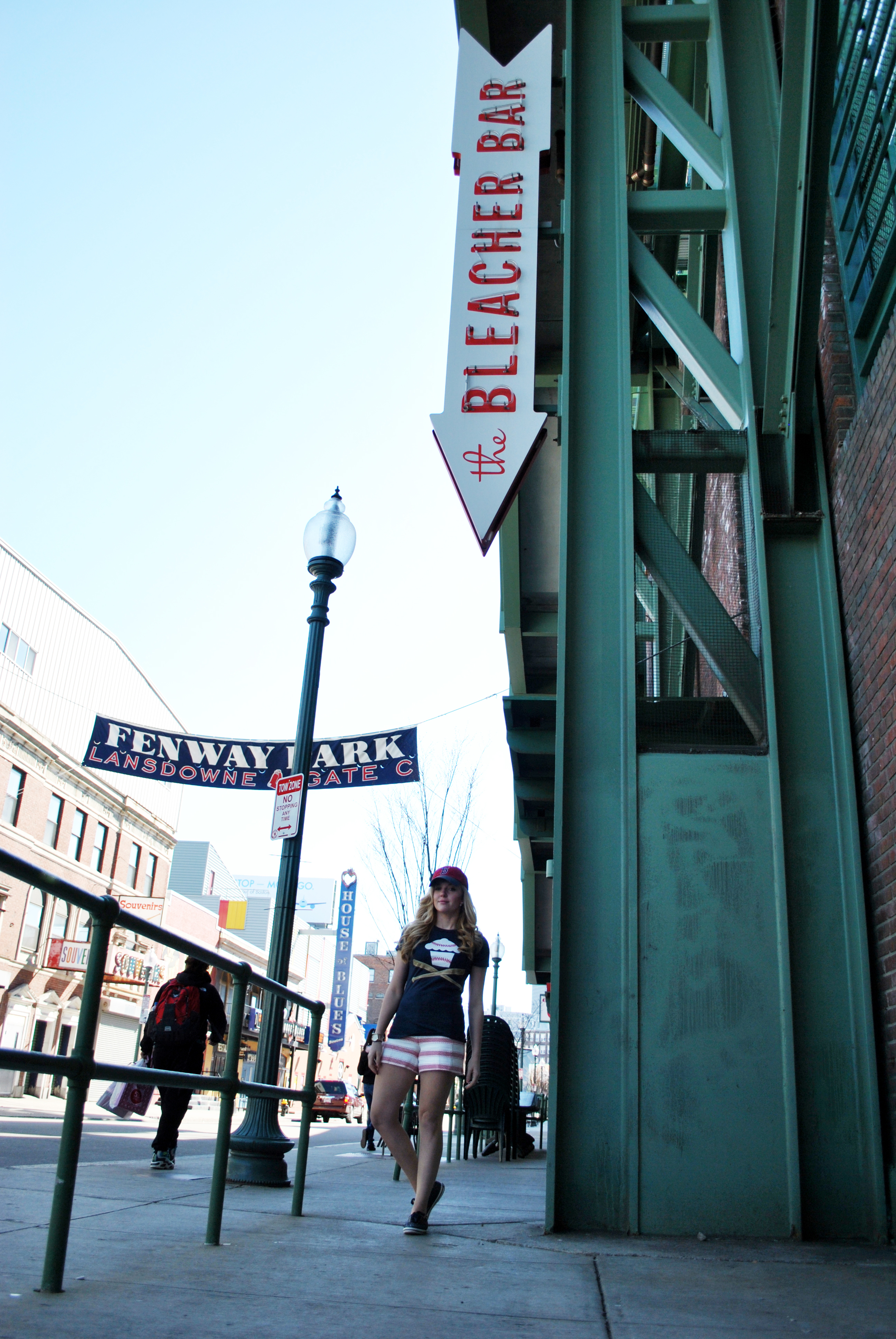 thoughtfulwish | boston // baseball // preppy fashion // red sox fashion // #myfenway // the loft // kate spade // meredith wish