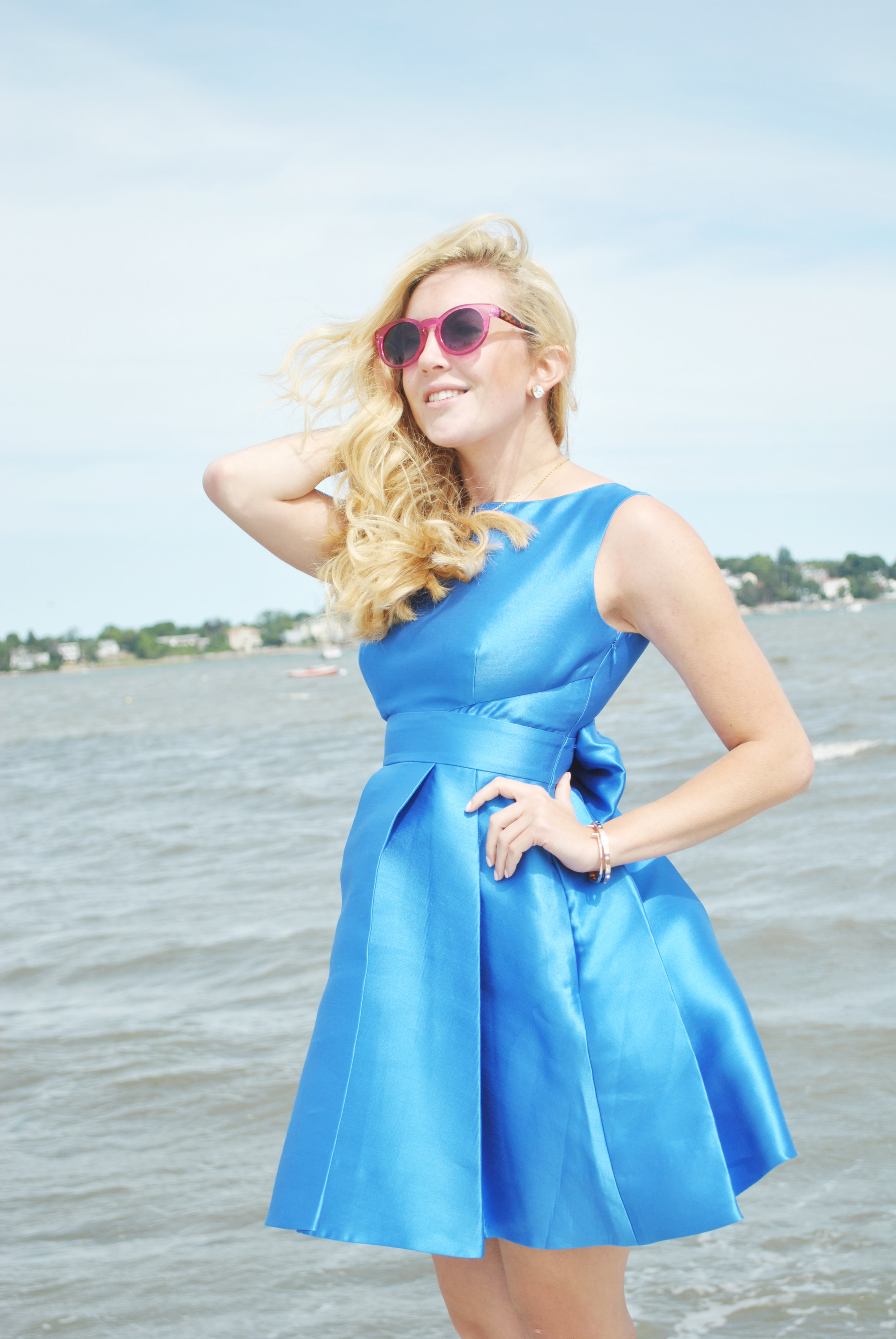 thoughtfulwish | preppy // kate spade // bow // birthday outfit // cake // party dress // boston fashion // meredith wish