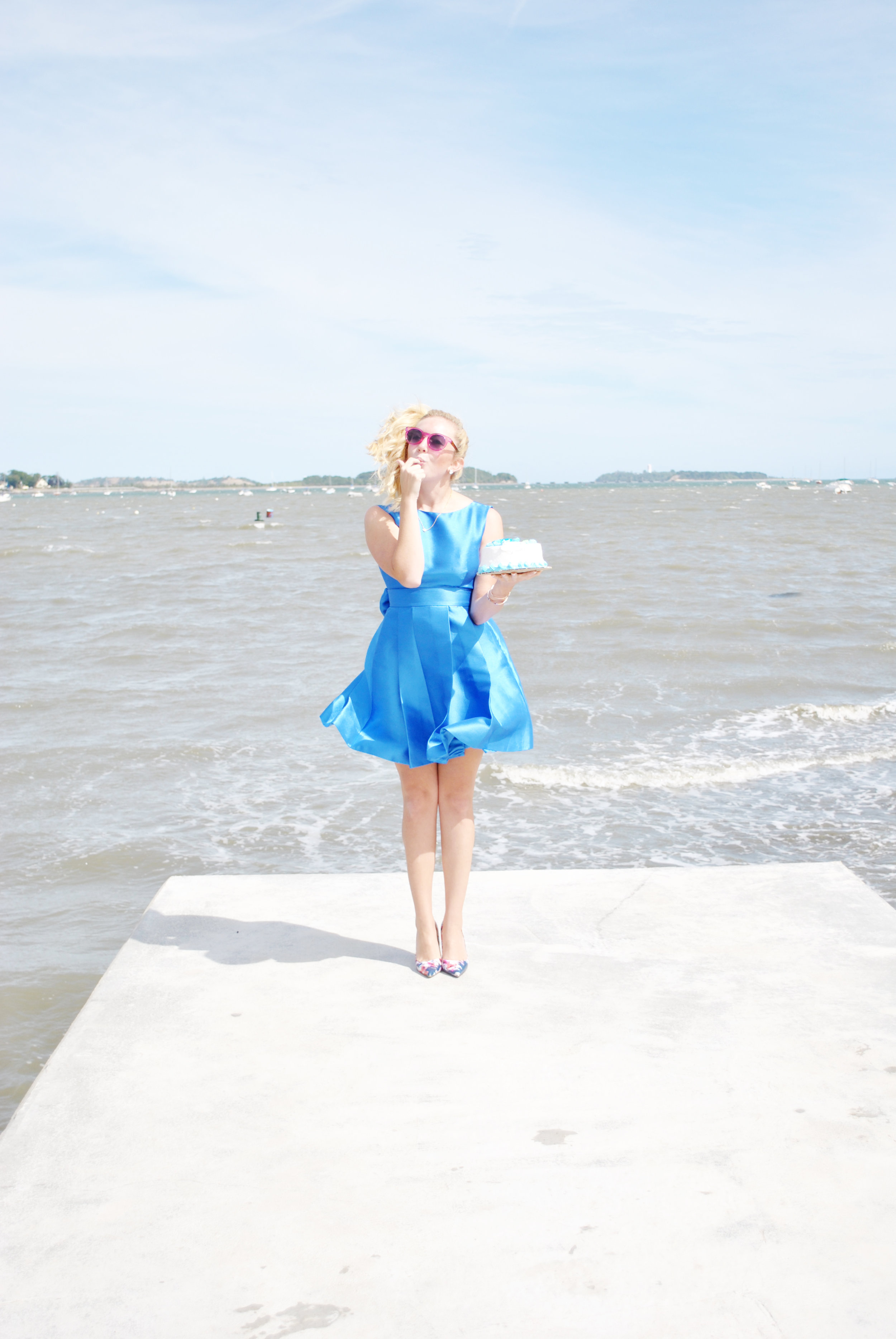 thoughtfulwish | preppy // kate spade // bow // birthday outfit // cake // party dress // boston fashion // meredith wish