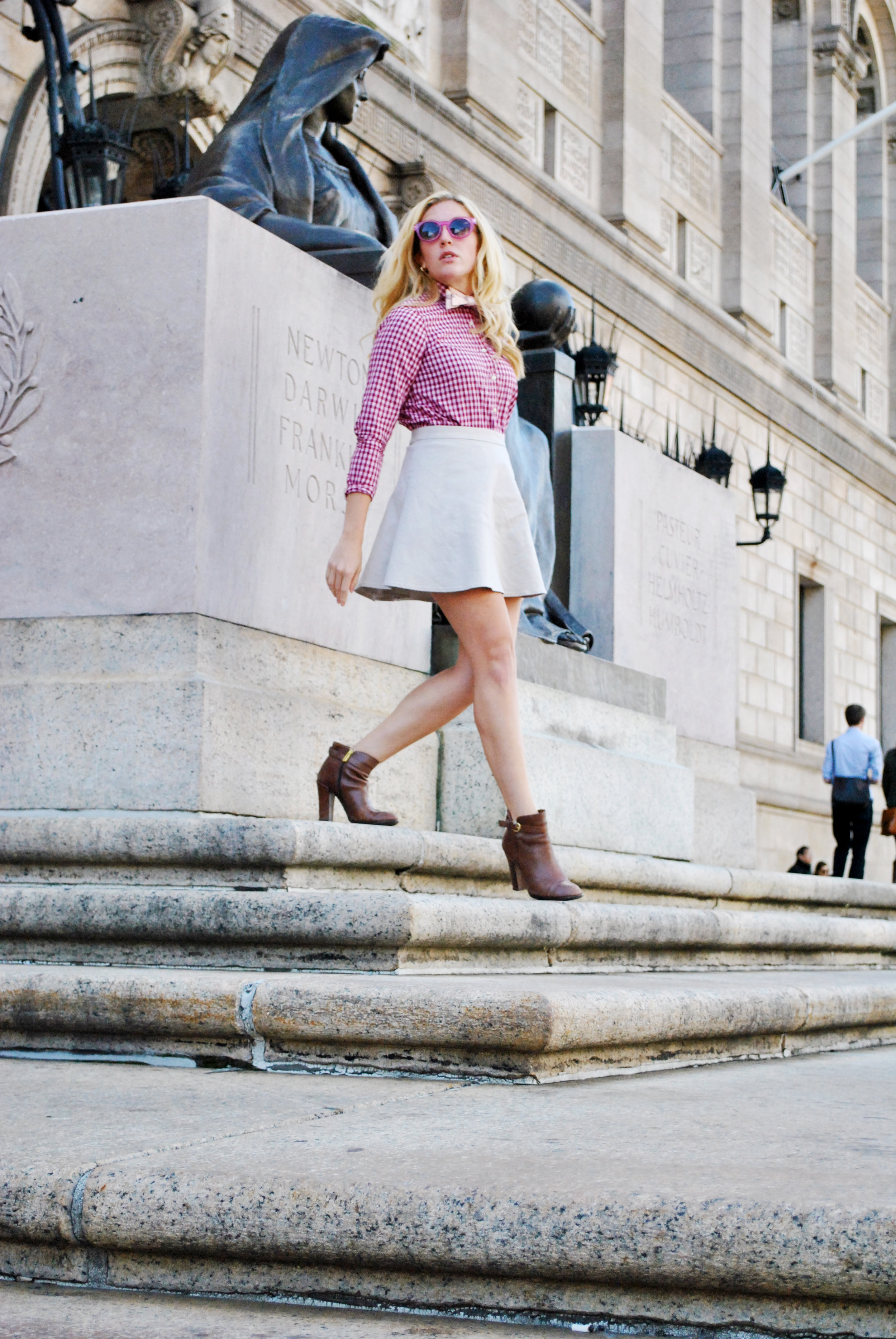 thoughtfulwish | oootie // bow tie // copley // boston // fblog // fashion blogger // preppy // fall outfit // meredith wish
