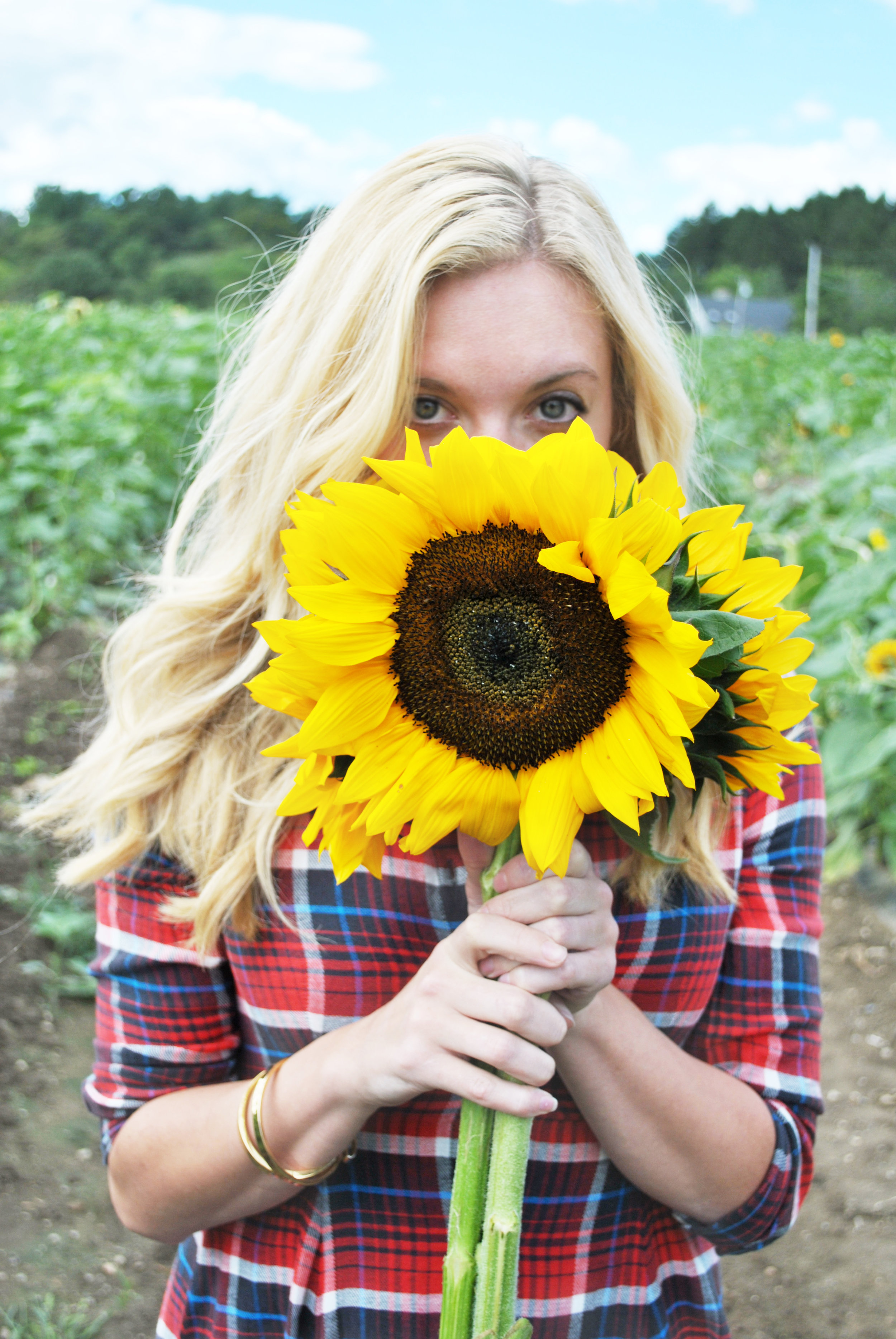 thoughtfulwish | plaid // denim supply // ralph lauren // fall outfit // apple picking // sunflower farm // new england fashion // fall gown // boston // preppy // meredith wish